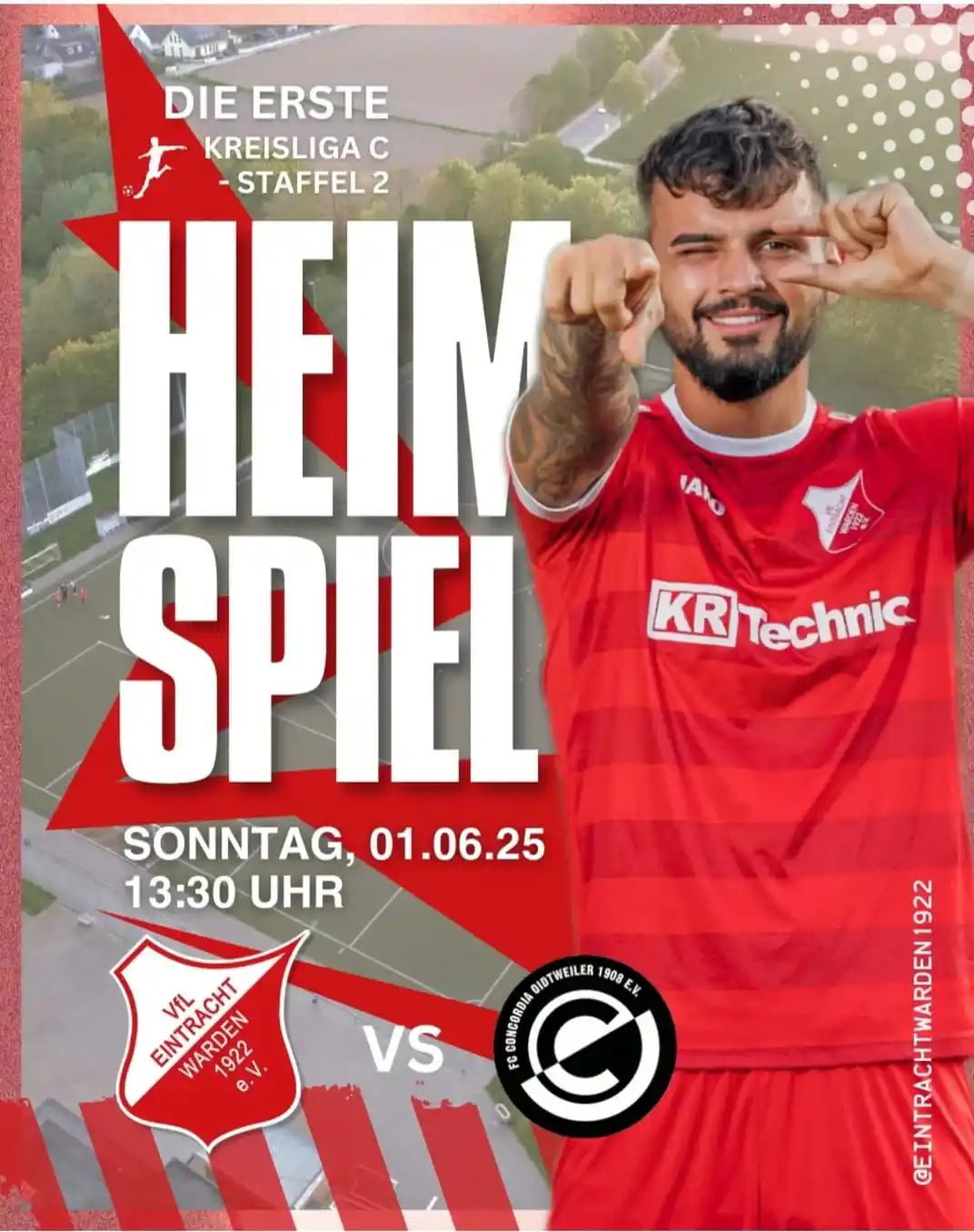 Image from VfL Eintracht Warden 1922 e.V.: Am Sonntag erwartet unsere Erste einen echten Kracher: Der bereits auf...