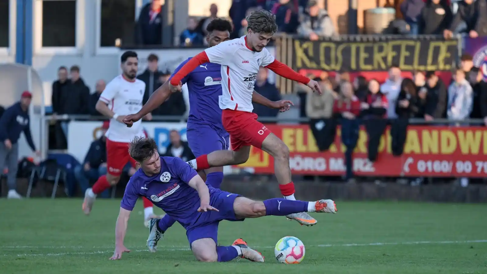 Image from MOZ-Sport: ⚽ *Brandenburgliga: Trotz Blitz-Rot – Klosterfelde holt Punkt gegen Al...