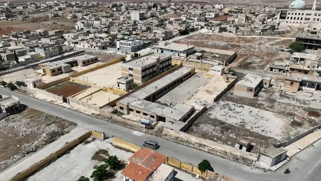 Image from MOLHAM TEAM - فريق ملهم التطوعي: بتعرفوا انو عمليات اعادة الاعمار شغالة صح؟ وانو رح نرجع نعمّر المدارس ...