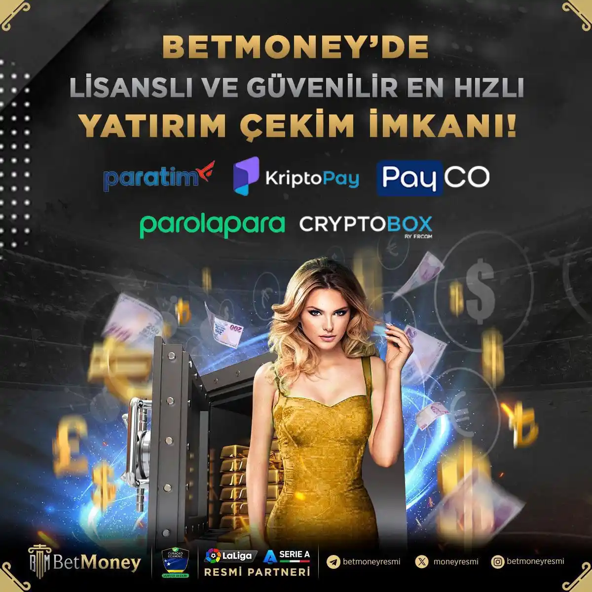 Image from BETMONEY: 💸 *Çekim Hızında Zirvedeyiz!* *Lisanslı, güvenilir ve en hızlı yatırı...