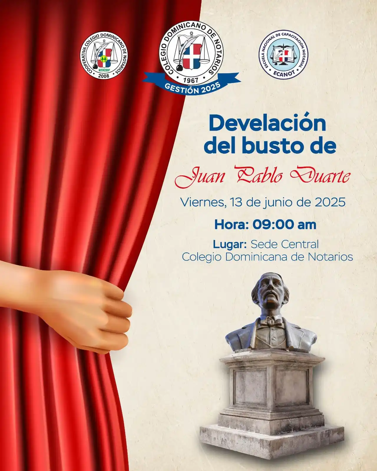 Image from Un Notario Para TODOS 🧑⚖️🧑🏾⚖️🧑✈️🧑🌾🧑🏫🧓: Con orgullo y fervor patrio El Colegio Dominicano de Notarios invita ...