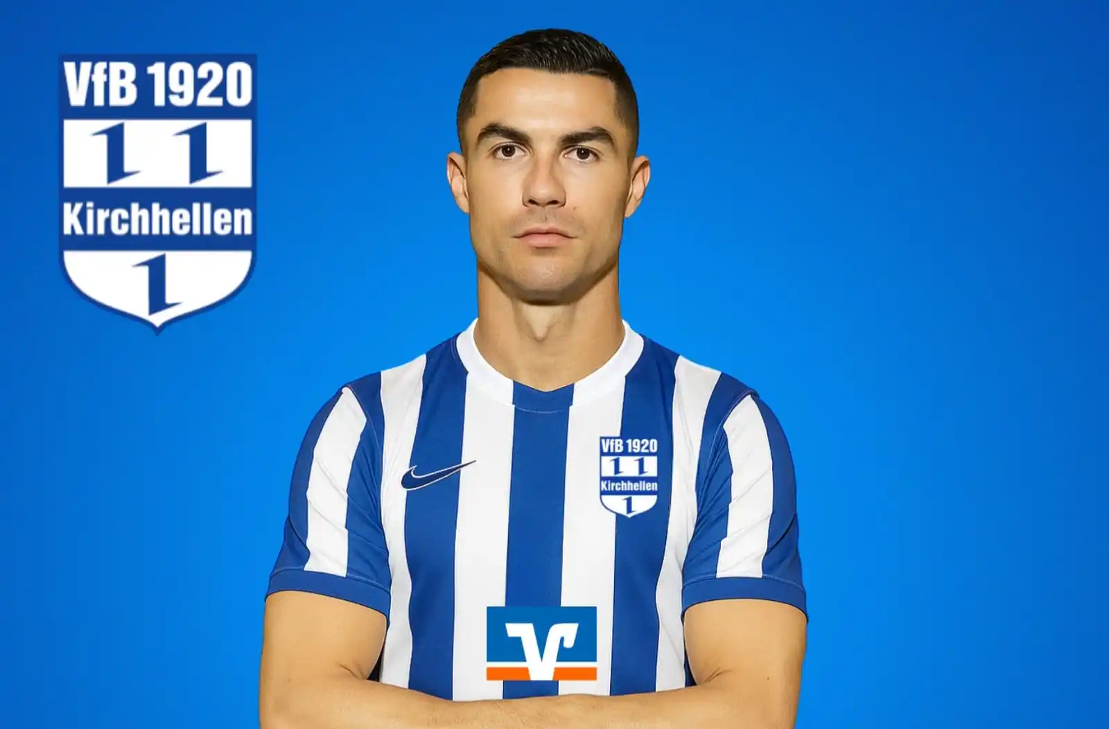 Image from VfB Kirchhellen 1920 e.V: CR7 an der Lionsfieldroad! Wir können es selber kaum fassen, aber der...