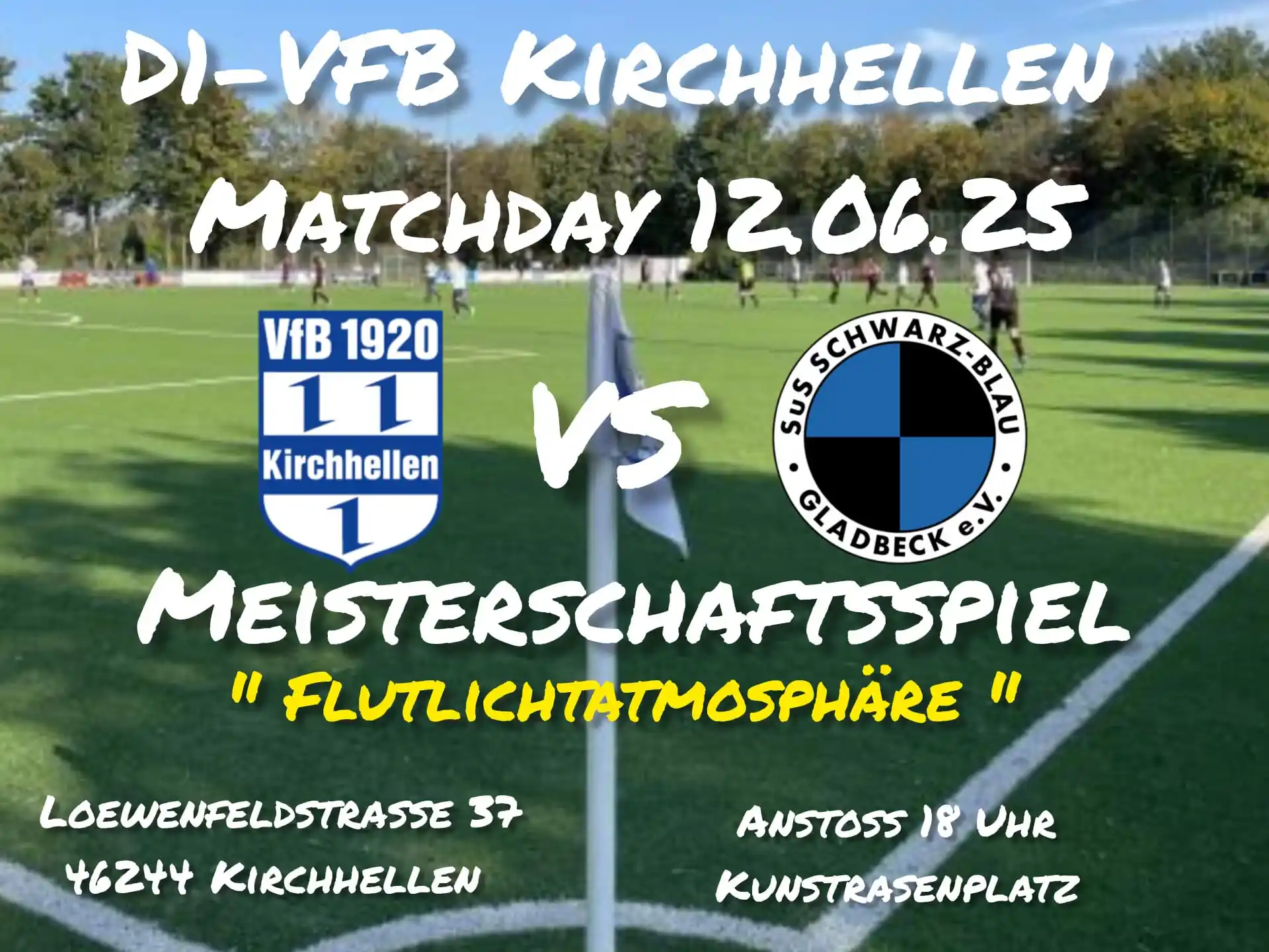 Image from VfB Kirchhellen 1920 e.V: D1 NEWS! Am kommenden Donnerstag bestreitet unsere D1 ihr letztes Hei...