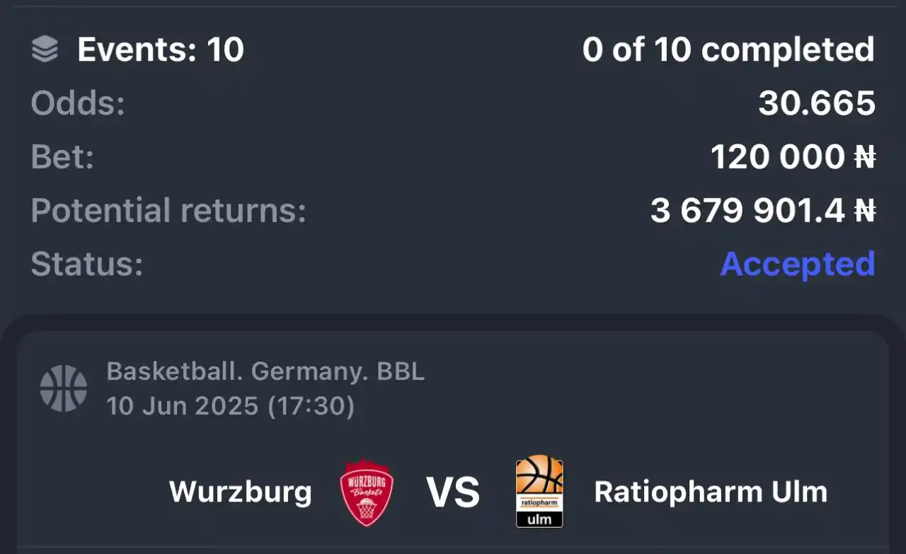 Image from Emmanuel Oc KING OF ALL SPORT: EUROPE BASKETBALL 🏀 💥 TICKET ON PARIPESA   CODES 👇👇👇   VYC1S - 30...