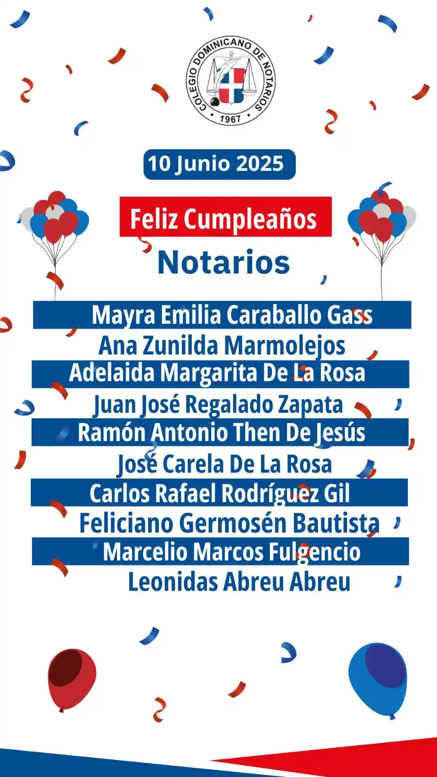 Image from Un Notario Para TODOS 🧑⚖️🧑🏾⚖️🧑✈️🧑🌾🧑🏫🧓: Feliz cumpleaños Notarios 🎉🎂...