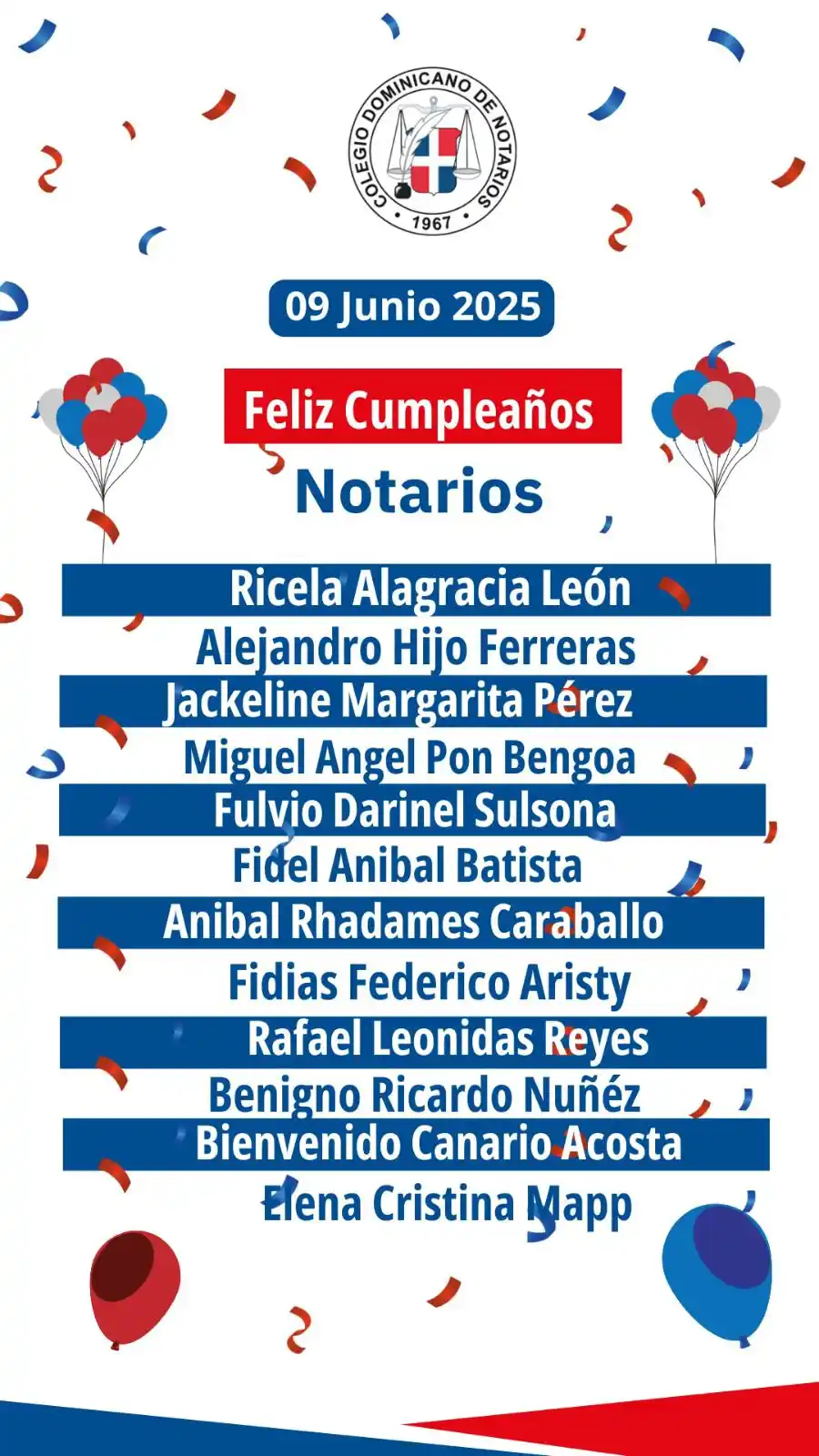 Image from Un Notario Para TODOS 🧑⚖️🧑🏾⚖️🧑✈️🧑🌾🧑🏫🧓: Feliz Cumpleaños Notarios 🎉🎈...