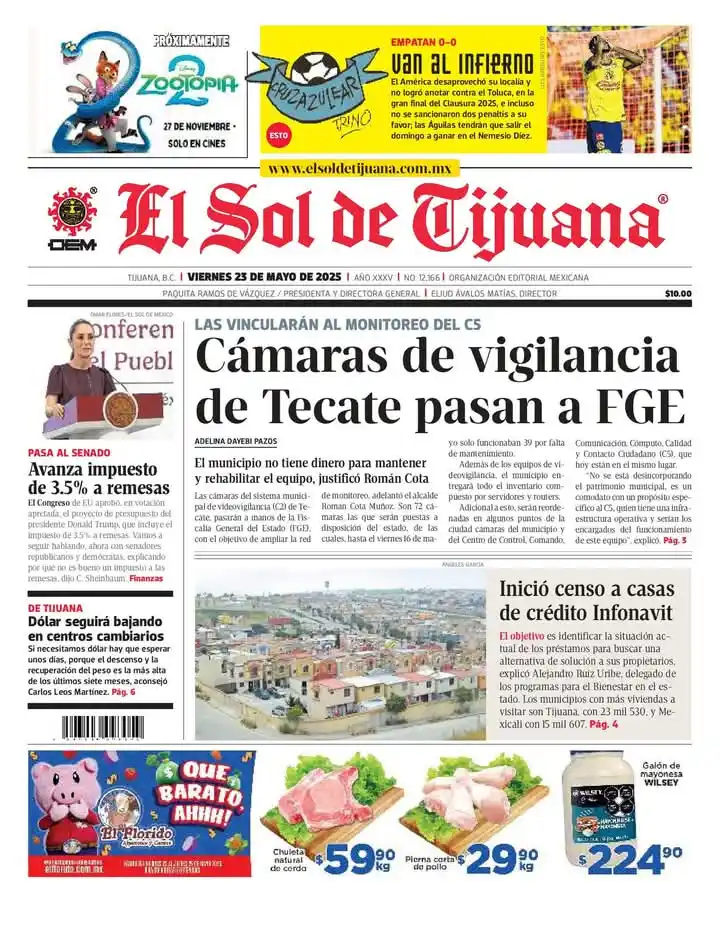 Image from El Sol de Tijuana: *¡Feliz fin de semana, lectores!* 🌞 📰 Les compartimos la informació...
