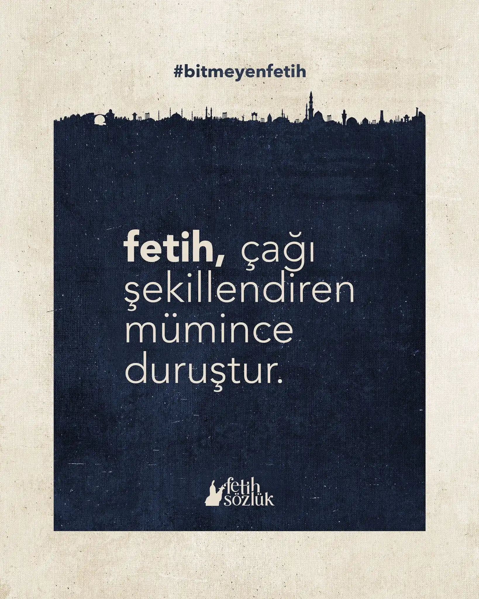 Image from GENÇKON: 📚Fetih Sözlüğü - 1 🏹 Fetih, çağı şekillendiren mümince duruştur. <...