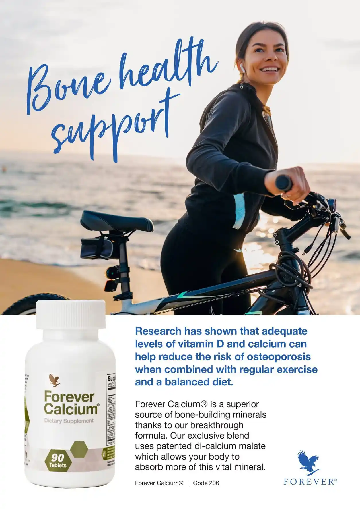 Image from InspiredTito : Forever Calcium® is a superior source of bone-building minerals thanks...