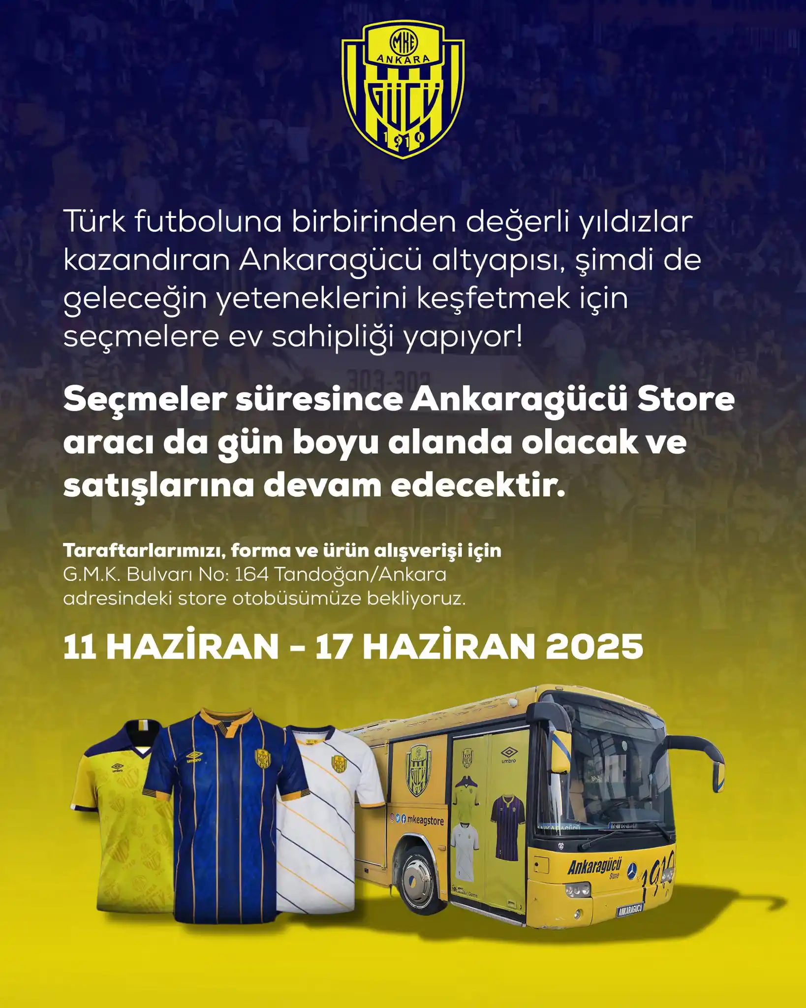 Image from MKE Ankaragücü: Geleceğin Yıldızları Ankaragücü’nde Yetişir! Türk futboluna sayısız y...