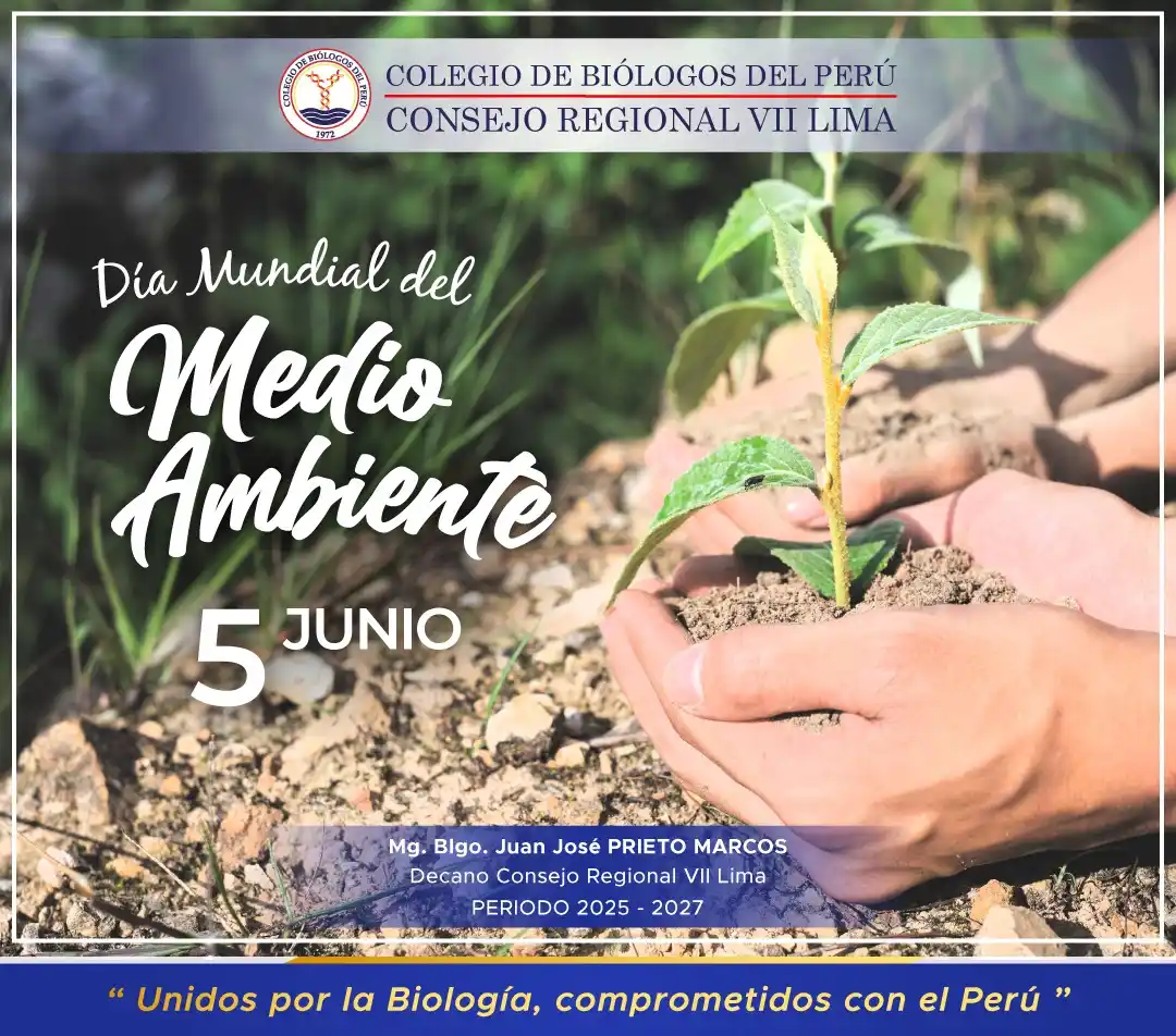 Image from CBP - CONSEJO REGIONAL VII LIMA: 🌍✨ Hoy, 5 de junio, conmemoramos el Día Mundial del Medio Ambiente, u...