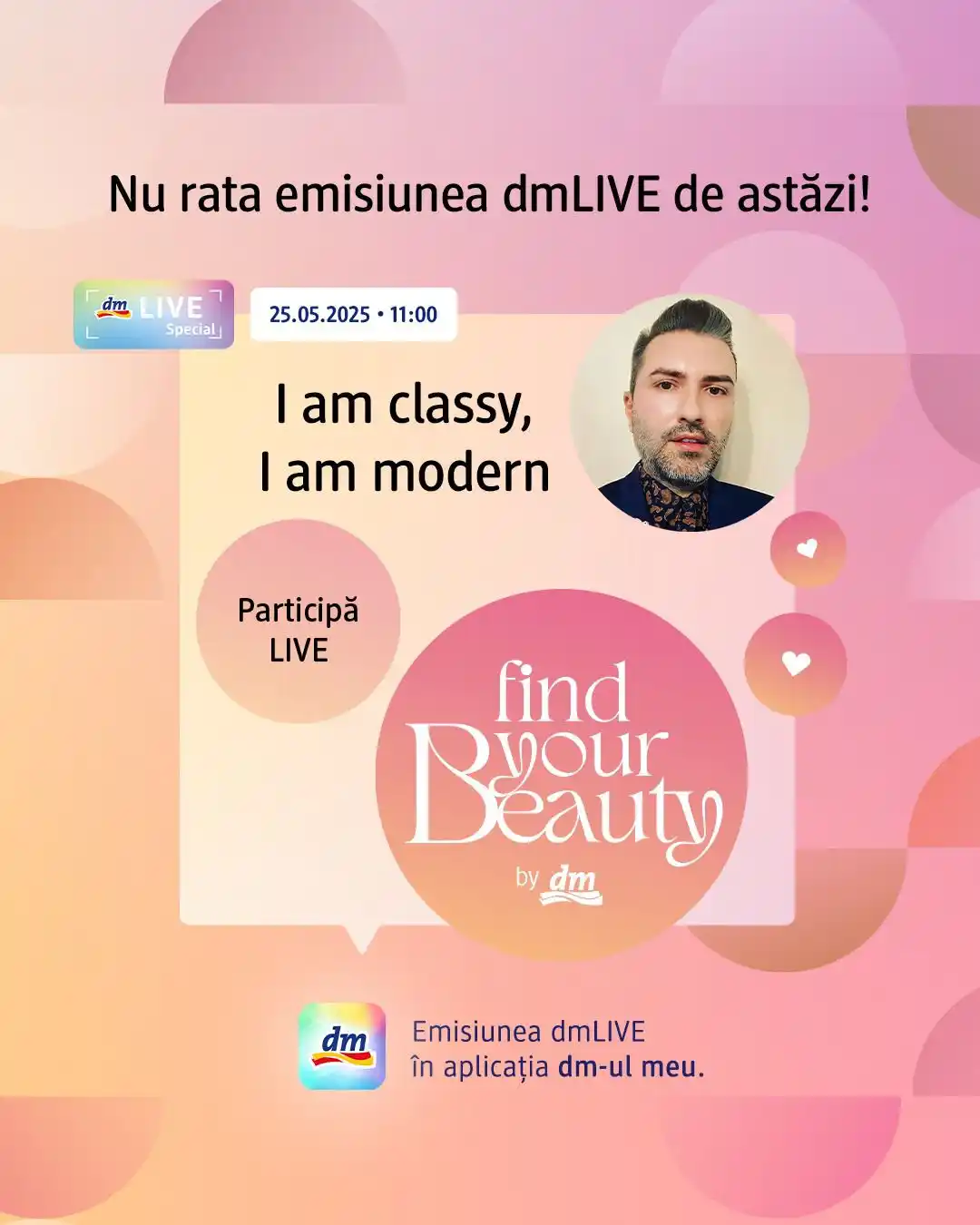 Image from dm_romania: În mai puțin de 20 de minute, vă așteptăm în aplicația dm-ul meu să ur...