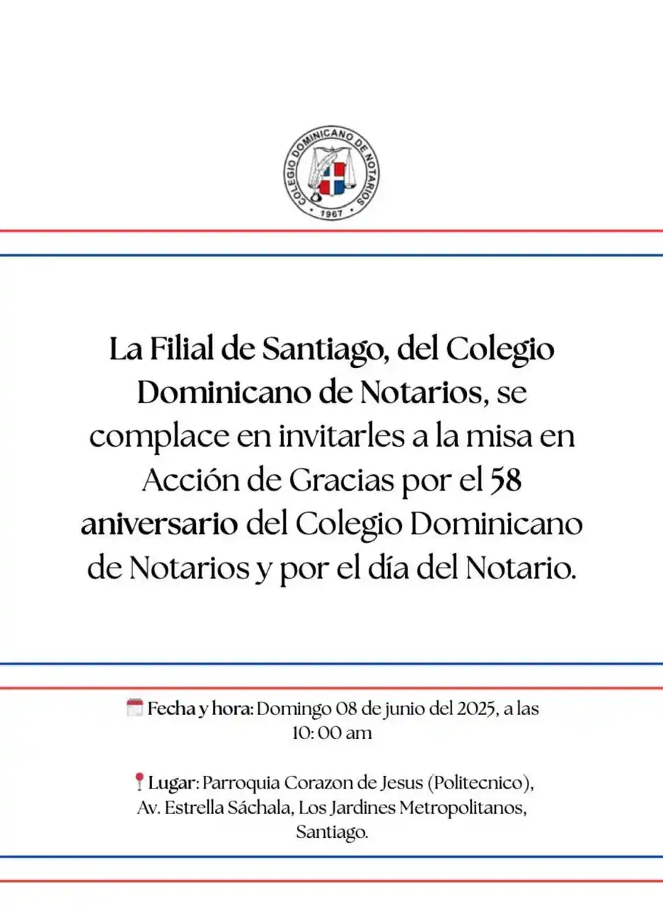 Image from Un Notario Para TODOS 🧑⚖️🧑🏾⚖️🧑✈️🧑🌾🧑🏫🧓: 🕊️ Invitación Especial al Notariado Nacional 🕊️ La Filial de Santia...