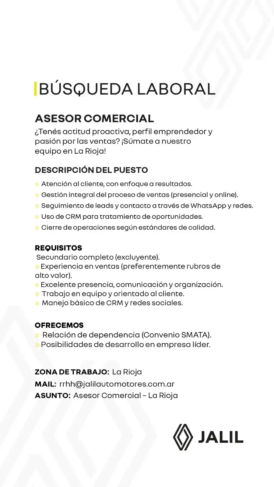 Empleos Catamarca post