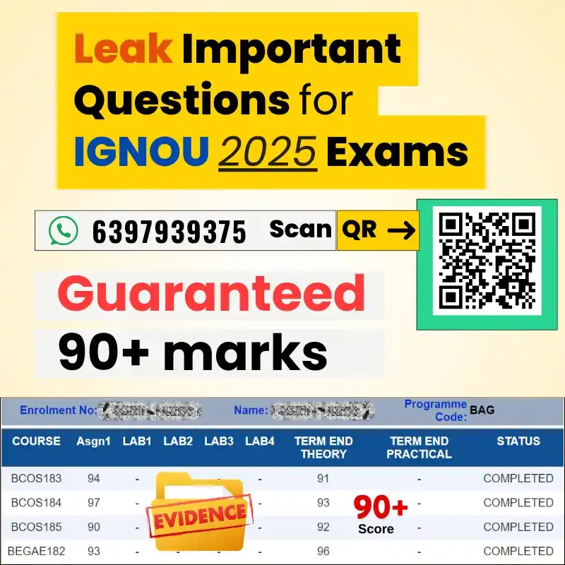 Official  IGNOU  Updates post
