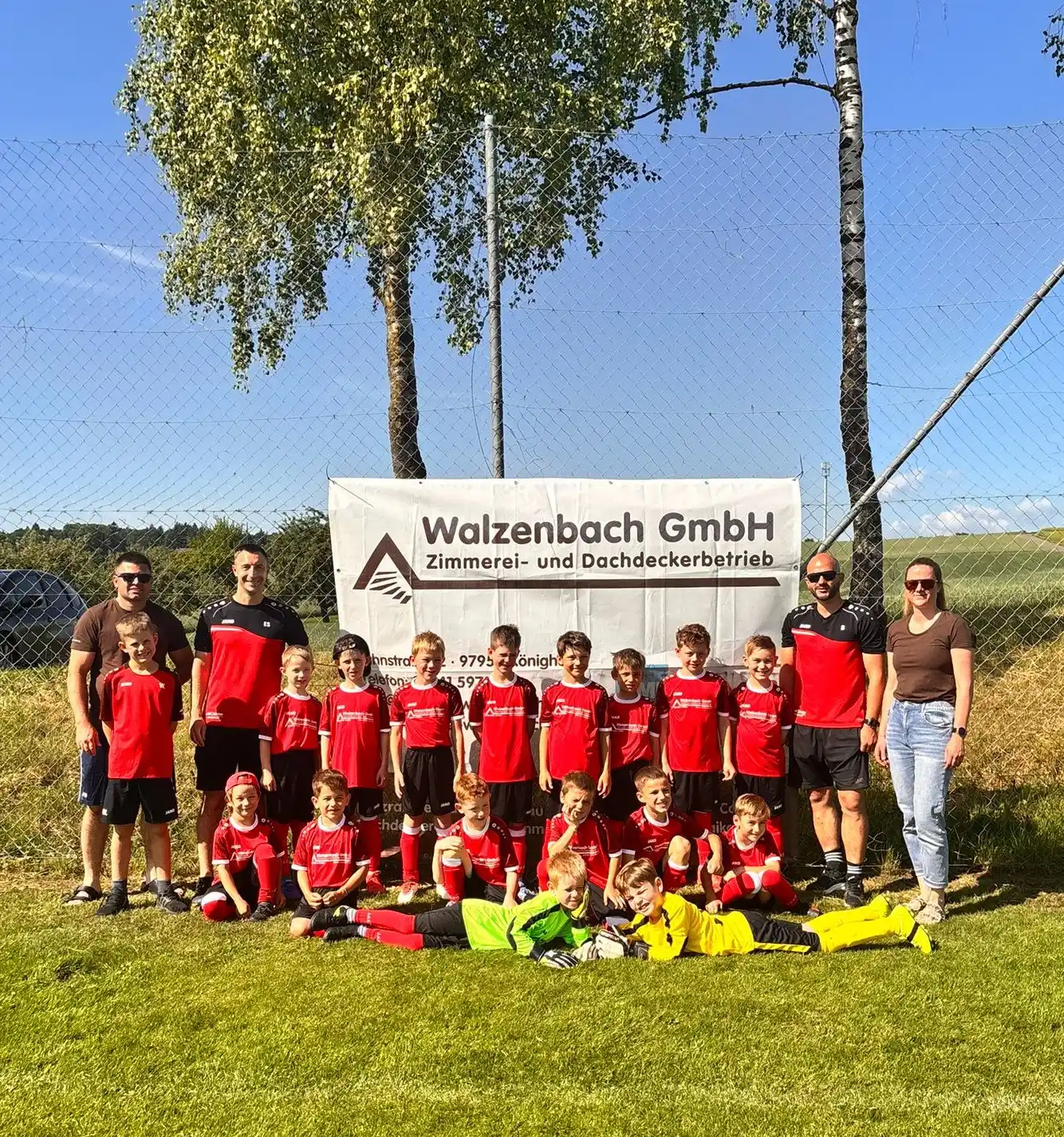 Image from FC 1921 Gissigheim e.V.: *⚽👕 Neue Trikots für die F-Jugend 👕⚽* Die Nachwuchskicker der JSG Br...