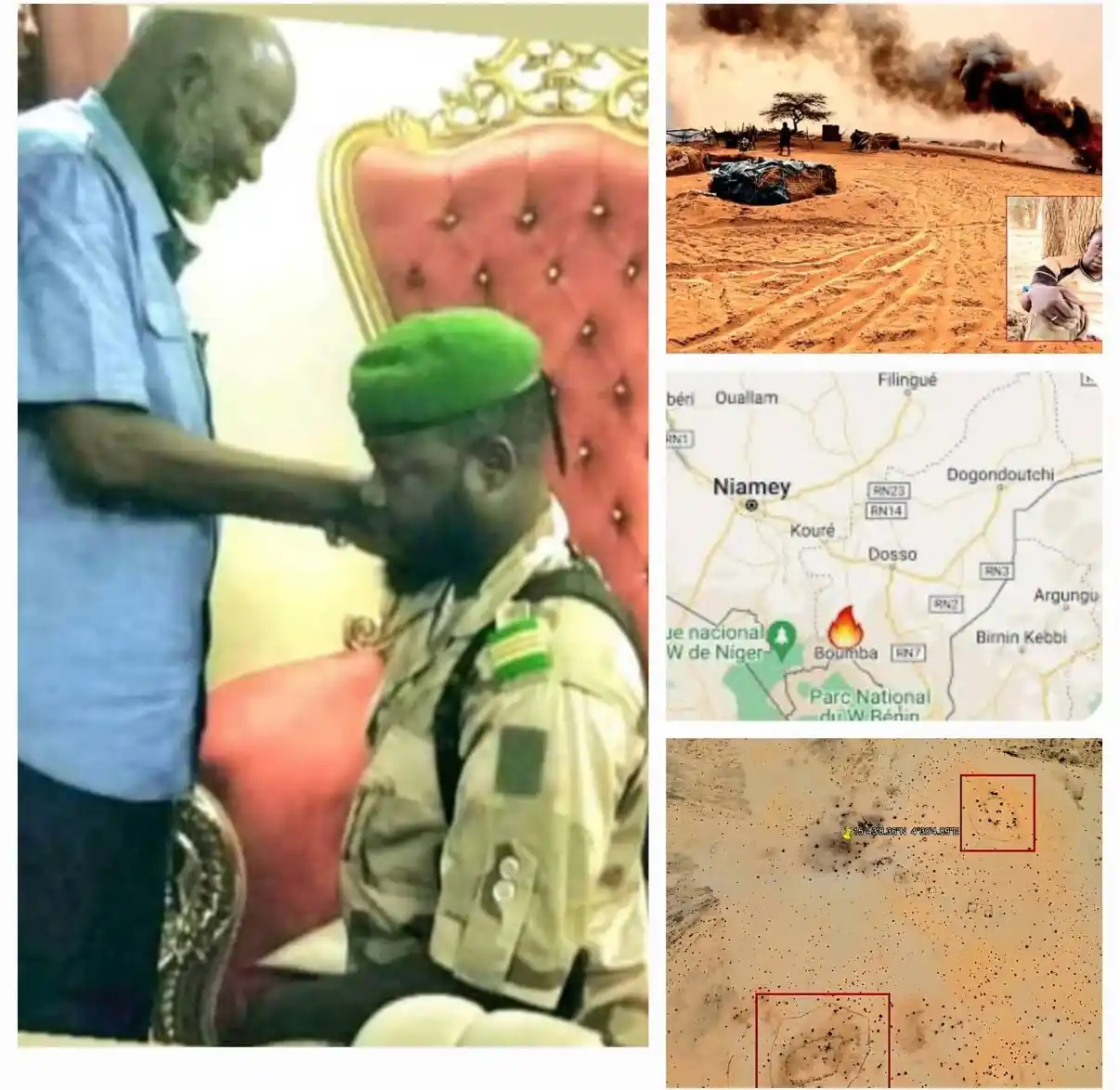 Image from Le Méhari Post de Mohamed AG Ahmedou du MTRM: Niger: Boumba-Falmey, Eknewen: Le silence des traîtres, face aux fl...