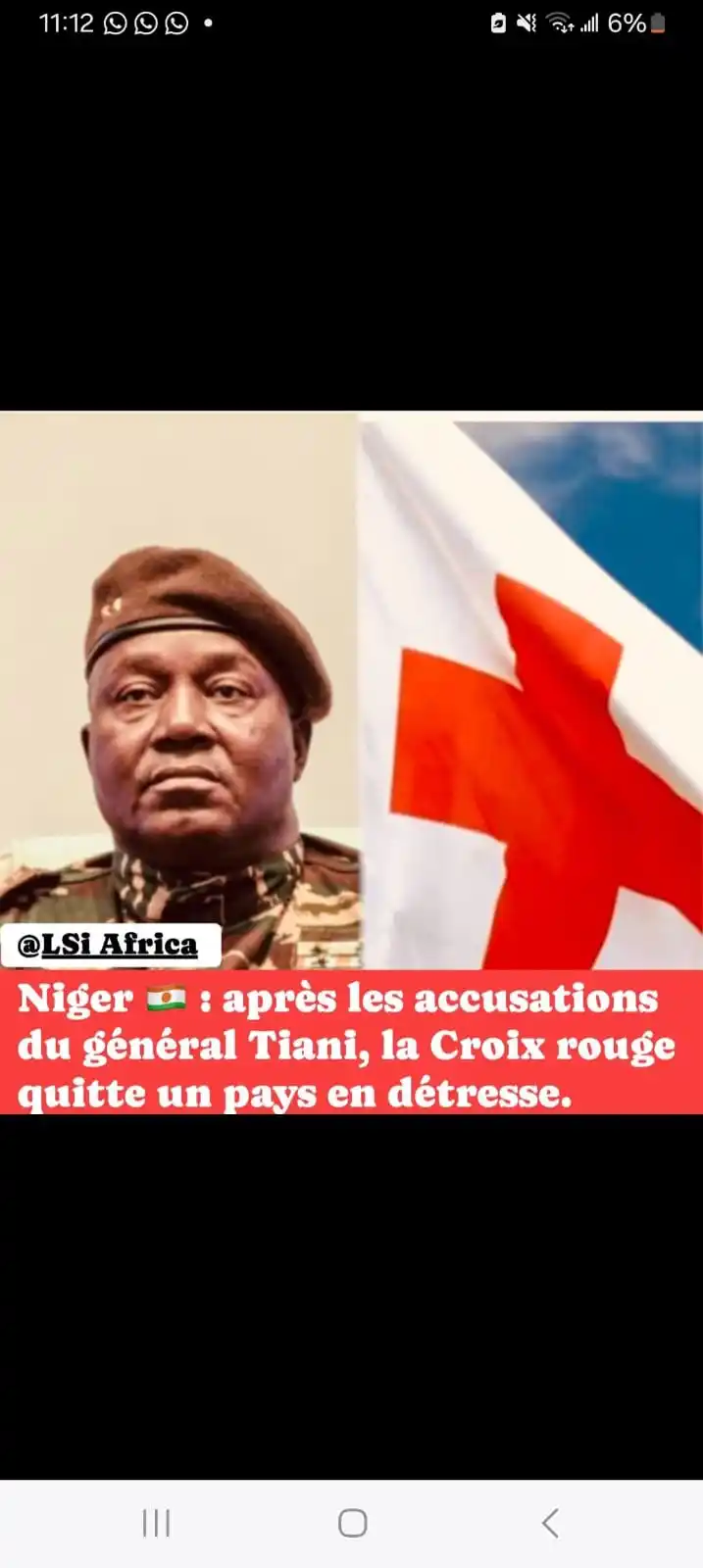 Image from Le Méhari Post de Mohamed AG Ahmedou du MTRM: 🚨Niger 🇳🇪 : alors que 4,5 millions de Nigériens ont besoin d’aide h...