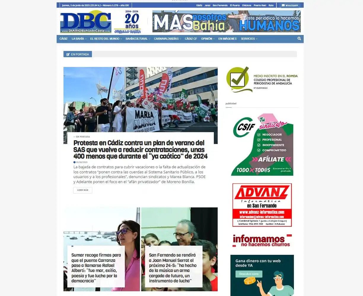 Image from DIARIO Bahía de Cádiz: <a class="text-blue-500 hover:underline cursor-pointer" href="/hashtag...