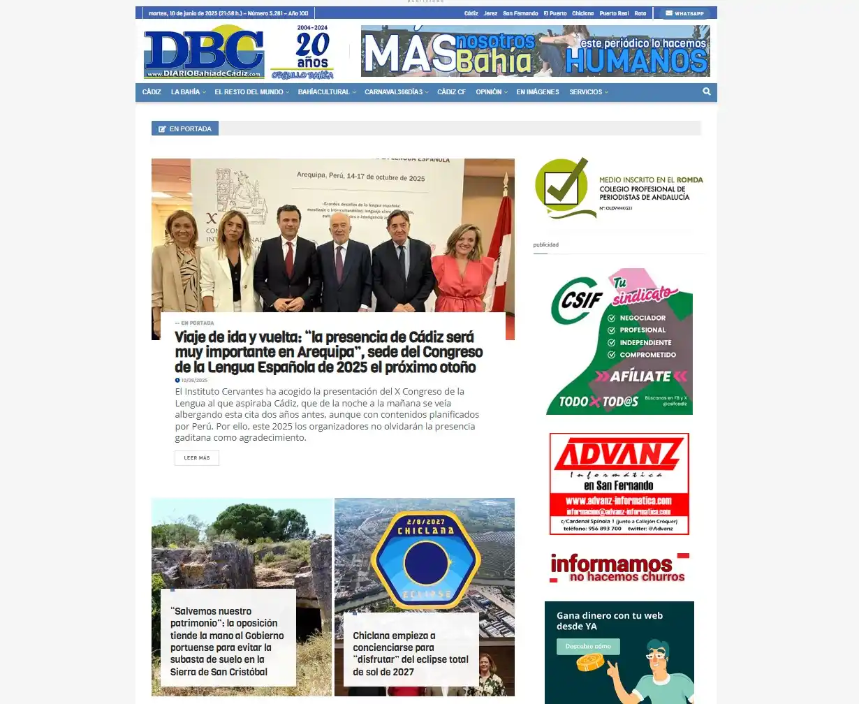 Image from DIARIO Bahía de Cádiz: <a class="text-blue-500 hover:underline cursor-pointer" href="/hashtag...
