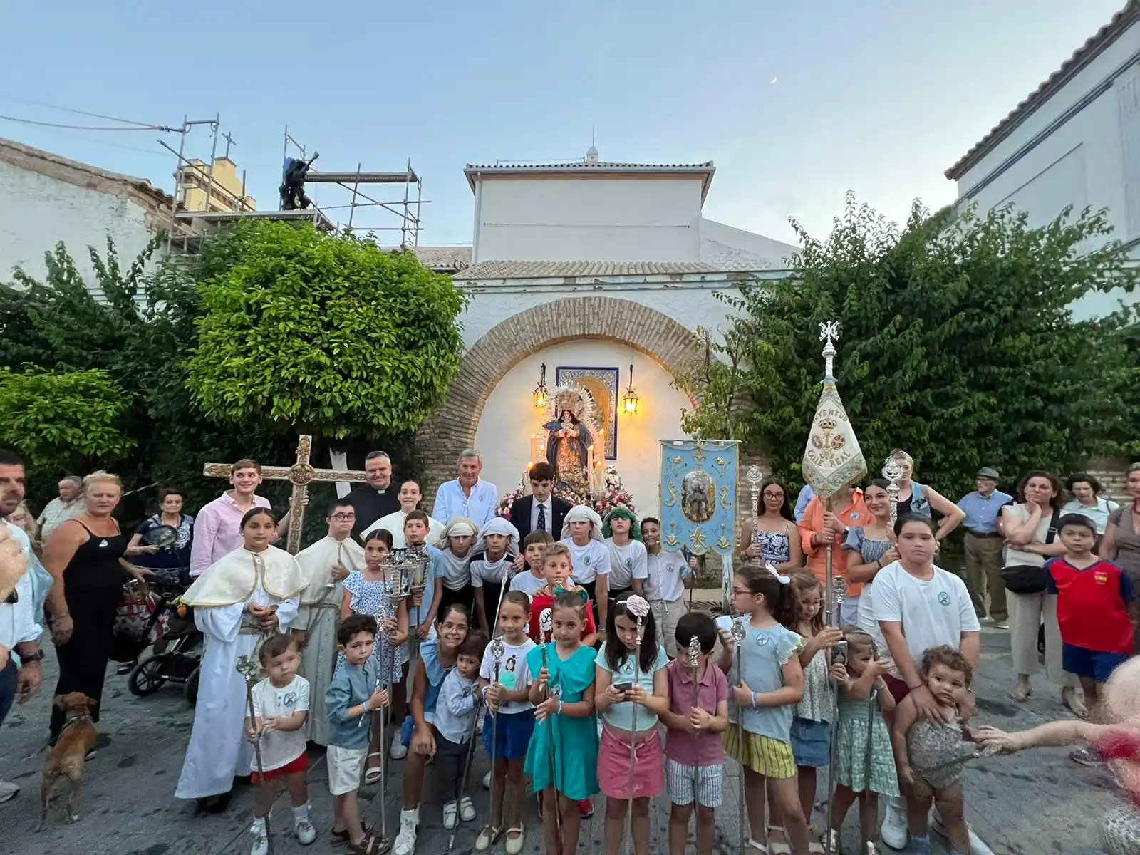 Image from Hermandad de la Calle Real: 🔵 PROCESIÓN INFANTIL DE LA INMACULADA Éxito de la procesión infanti...