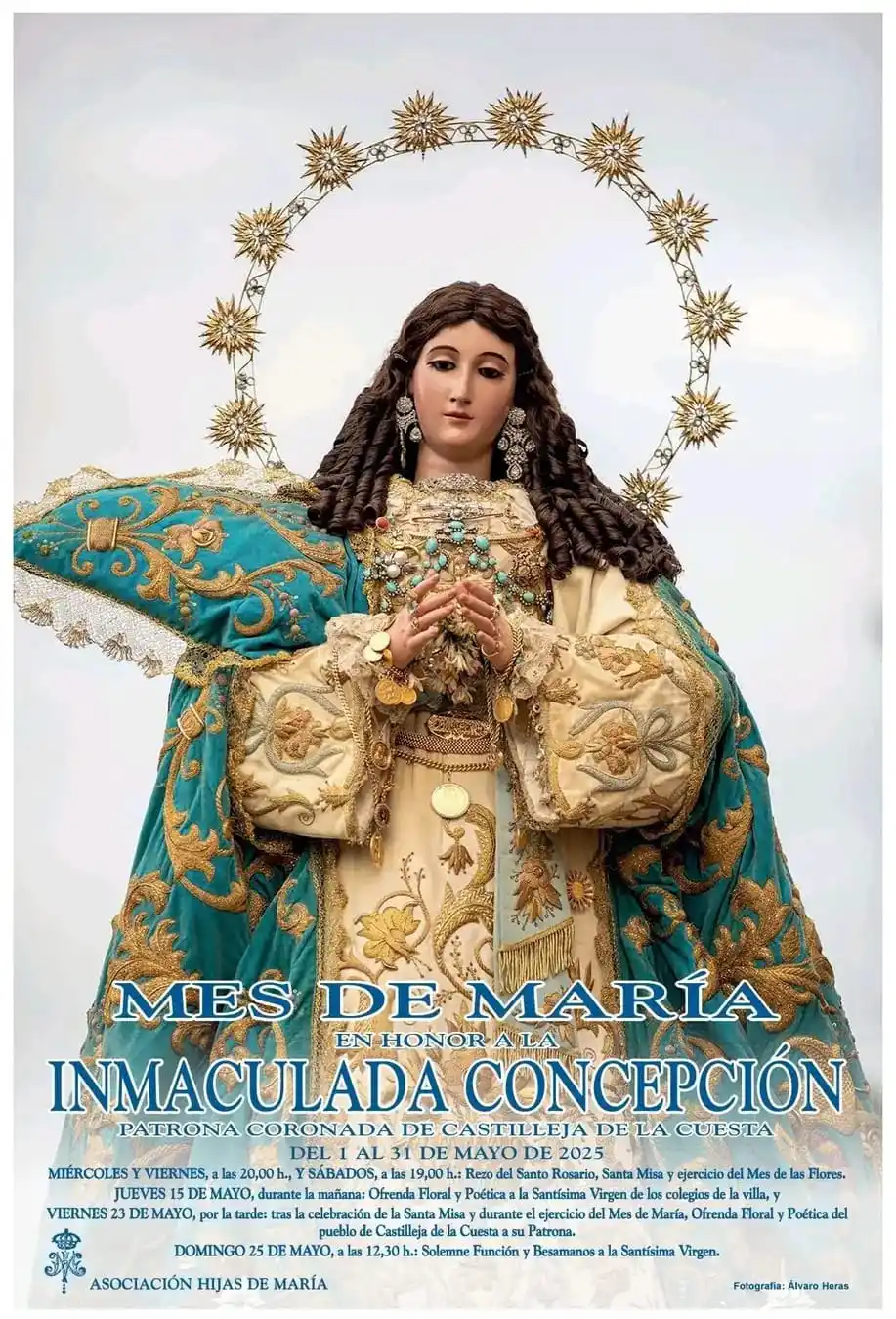 Image from Hermandad de la Calle Real: 🔵SOLEMNE FUNCIÓN, BESAMANOS Y TRIUNFAL SUBIDA Hoy domingo 25 de mayo...