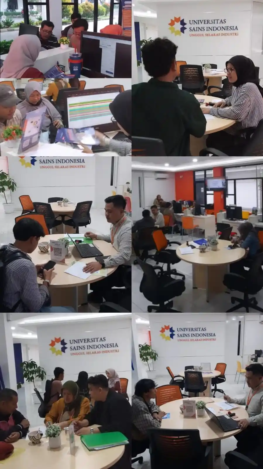 Image from Kelas Karyawan Univ. Sains Indonesia: Suasana Ruang Pendaftaran Kelas Karyawan Universitas Sains Indonesia, ...
