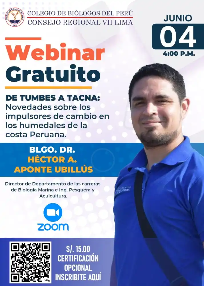 Image from CBP - CONSEJO REGIONAL VII LIMA: 🌿📣 ¡Te esperamos HOY A LA CHARLA GRATUITA! 🗓 Miercoles 4 de junio ...