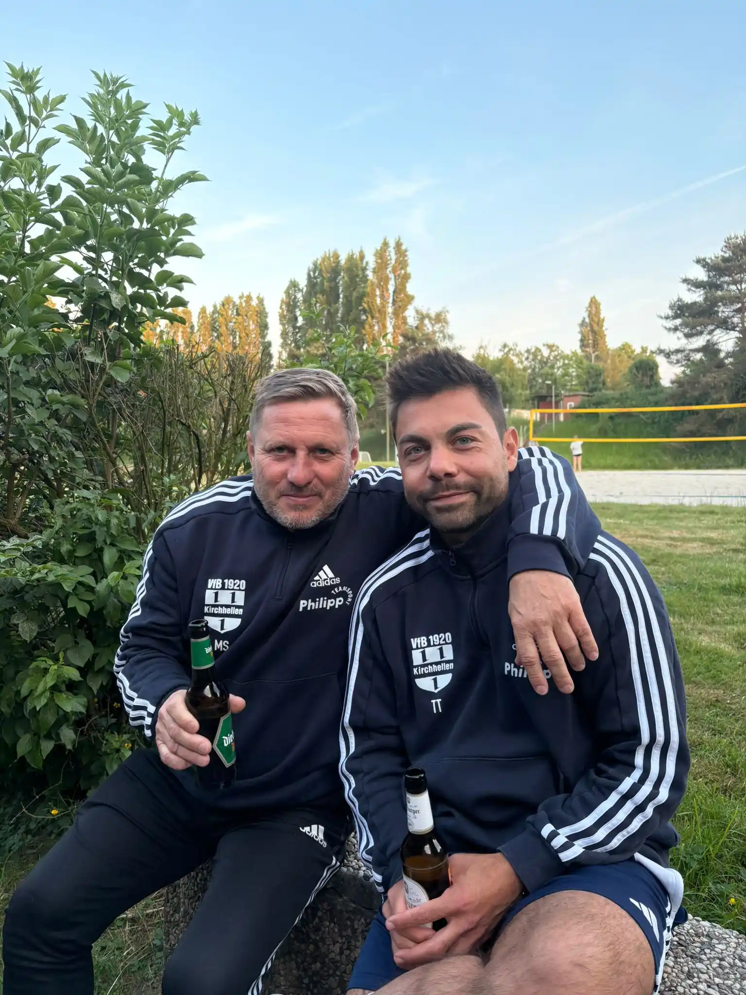 Image from VfB Kirchhellen 1920 e.V: Trainer-Duo Stroetzel & Terzi spenden auch! Unsere Coaches der 1. Man...