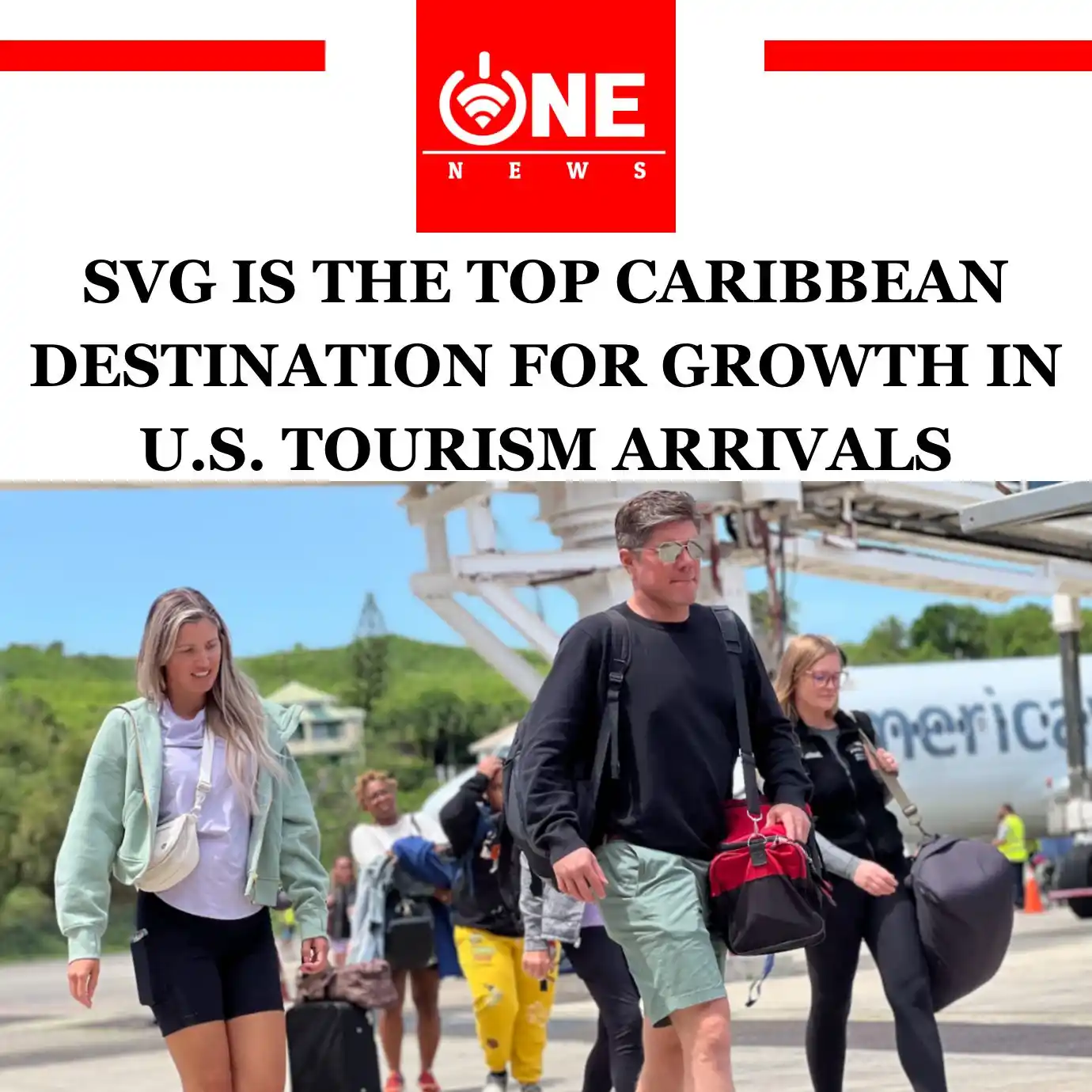 Image from One News SVG: A CTO report revealed that of the 11 Caribbean destinations reporting ...