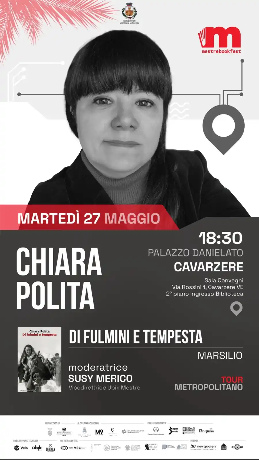 Image from Comune di Cavarzere: 📚 Appuntamento con la cultura a Cavarzere! Martedì 27 maggio, alle o...