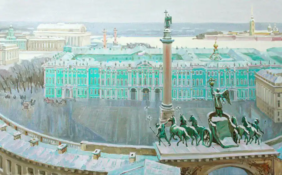 Image from Vamos a Rusia🇷🇺 🏃🏻♂️: 🏰 *Arquitectura y poder: La historia del Palacio de Invierno en San P...