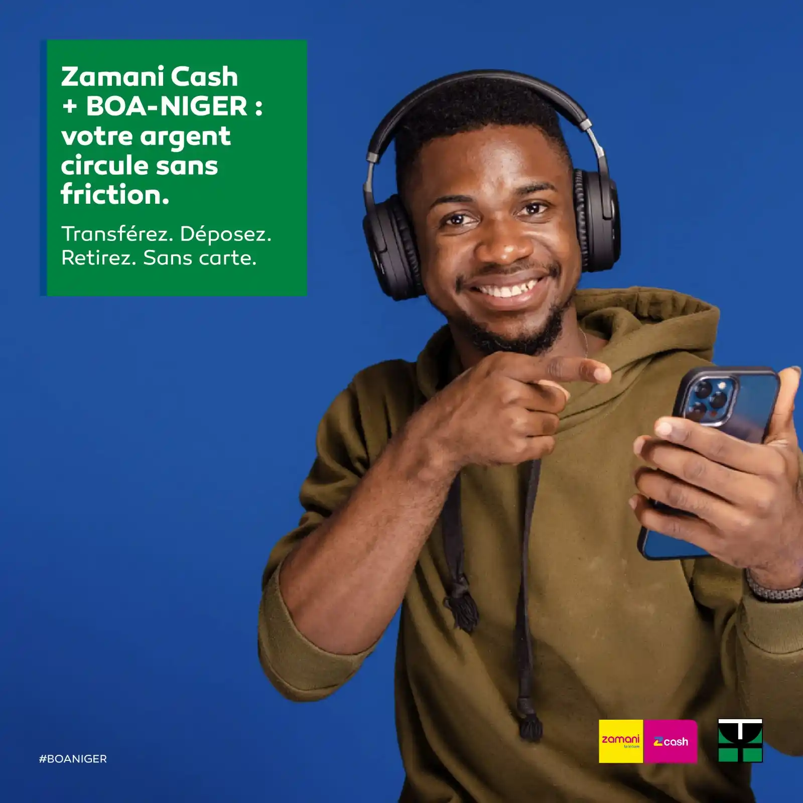Image from BOA-NIGER Officiel: Bonjour à tous, Grâce à notre partenariat Bank2Wallet, liez votre co...