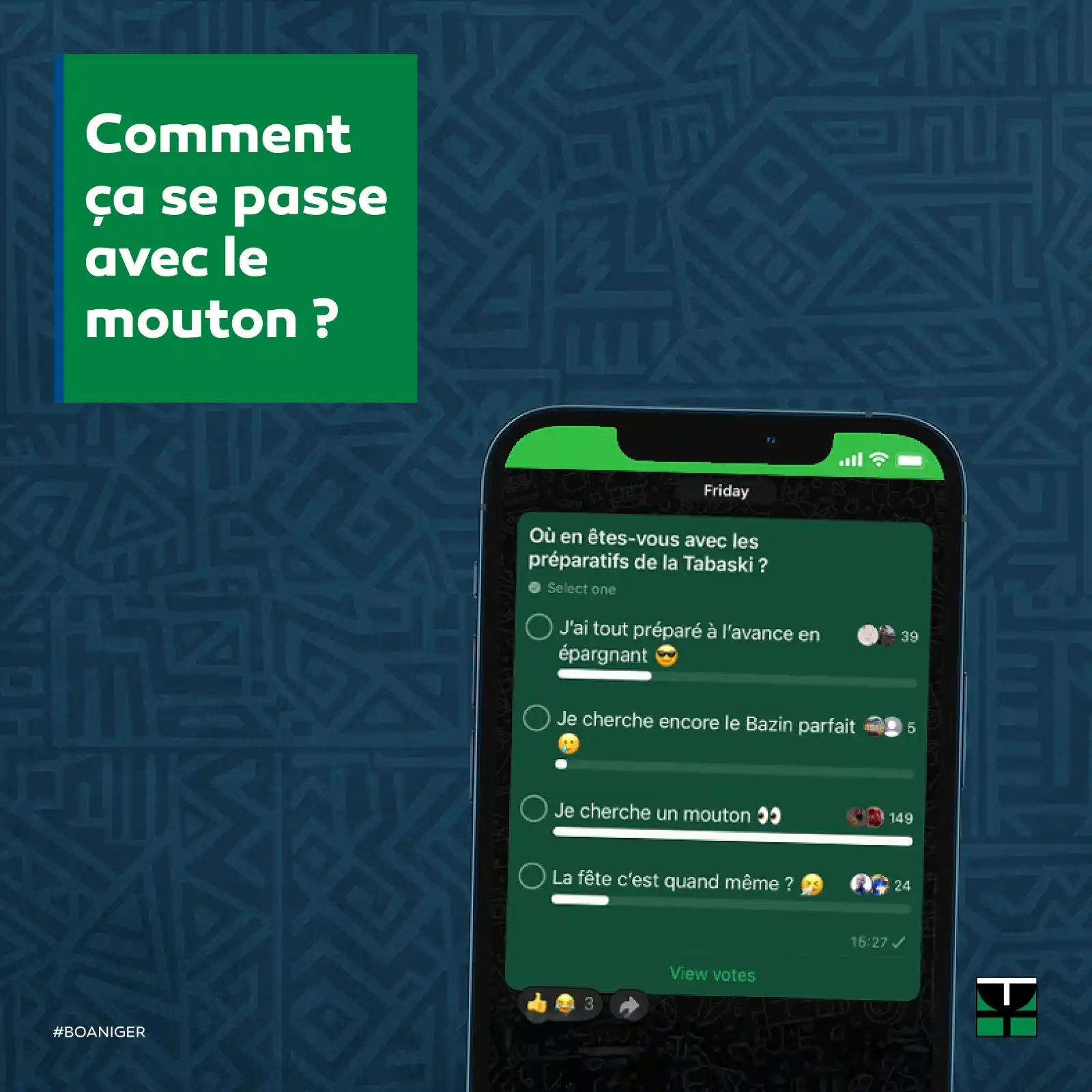 Image from BOA-NIGER Officiel: Bonjour à tous 😊 On entend vos inquiétudes et on est avec vous. Aprè...