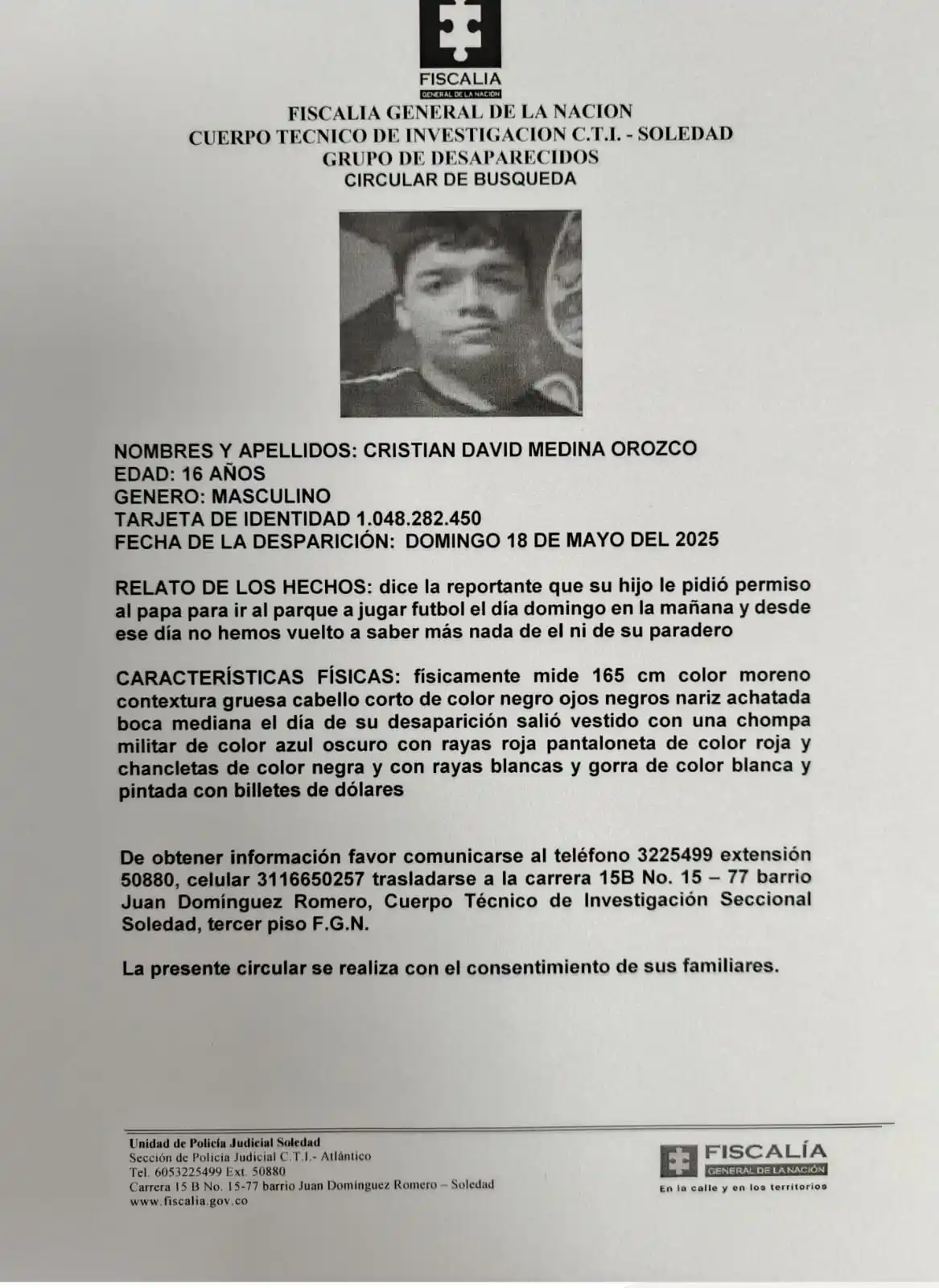 Image from Malambo News Canal Informativo: Buenos días bendiciones para que me hagan el favor de difundir en sus ...