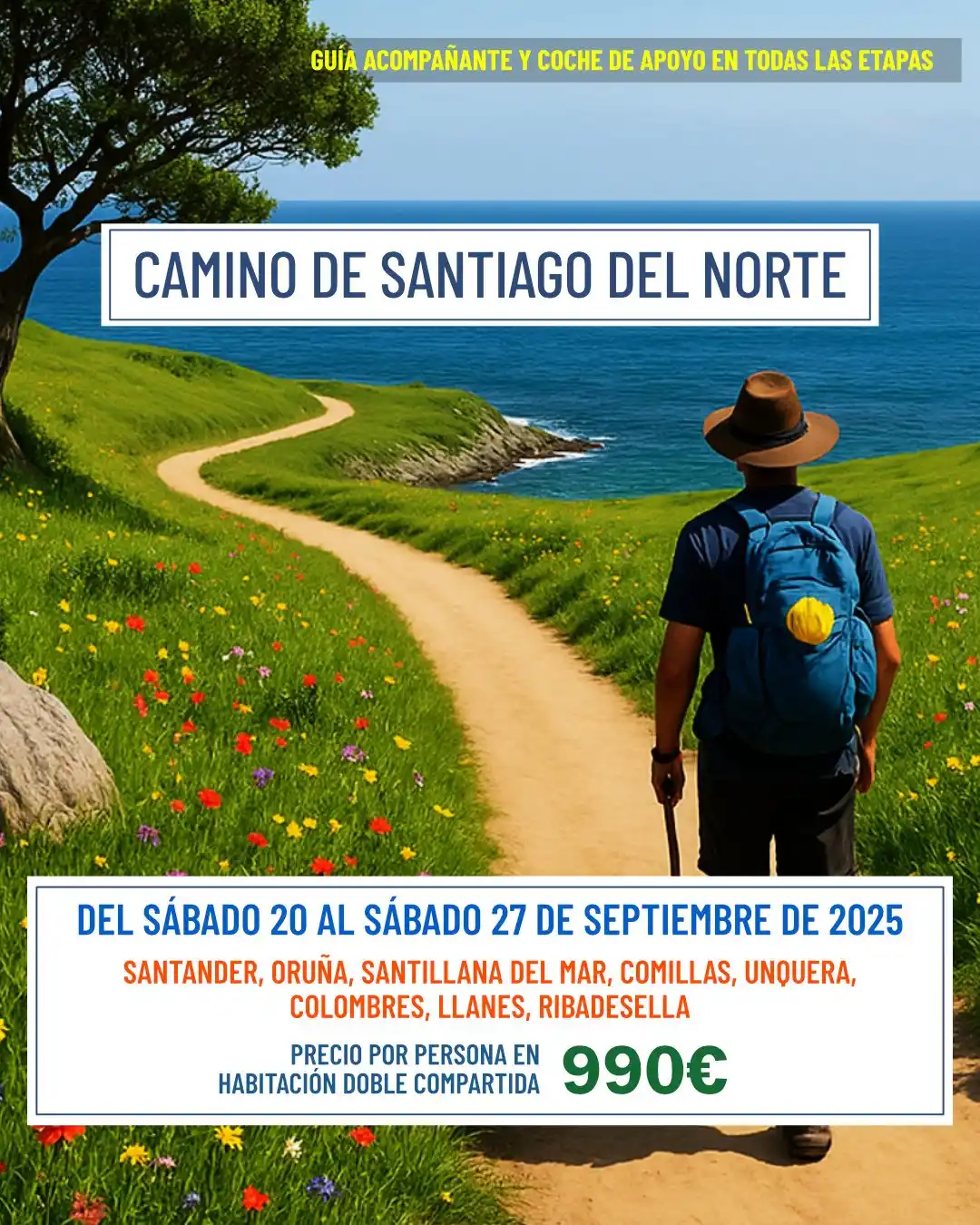 Image from Viajes Eventos con Corazón: 🎒 Camino del Norte en grupo – 20/27 sept Ver Viaje 👀 👉 https://buf...