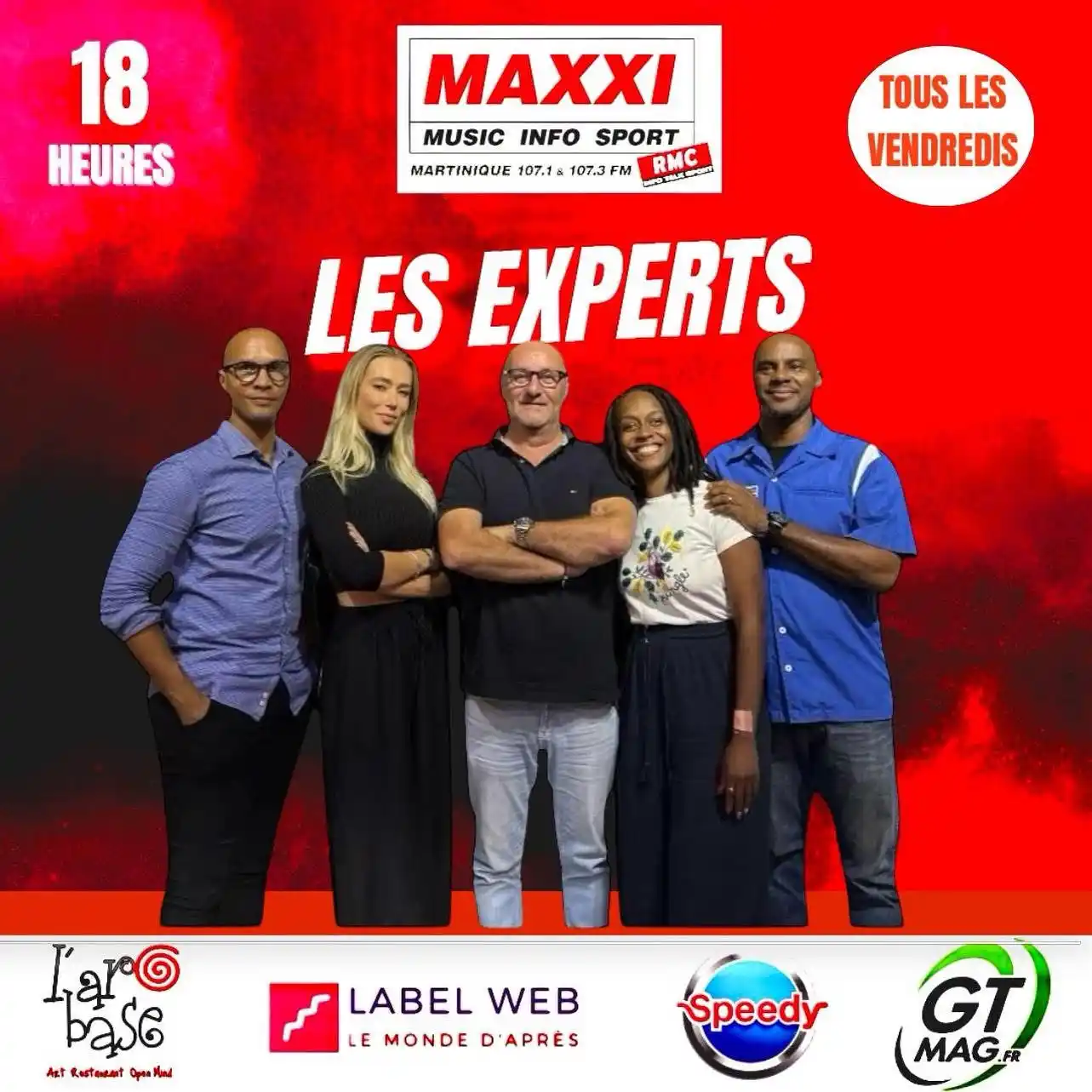 Image from GTMAG.FR: Ce soir dès 18H00 depuis le restaurant l'arObase retrouvez Les Experts...