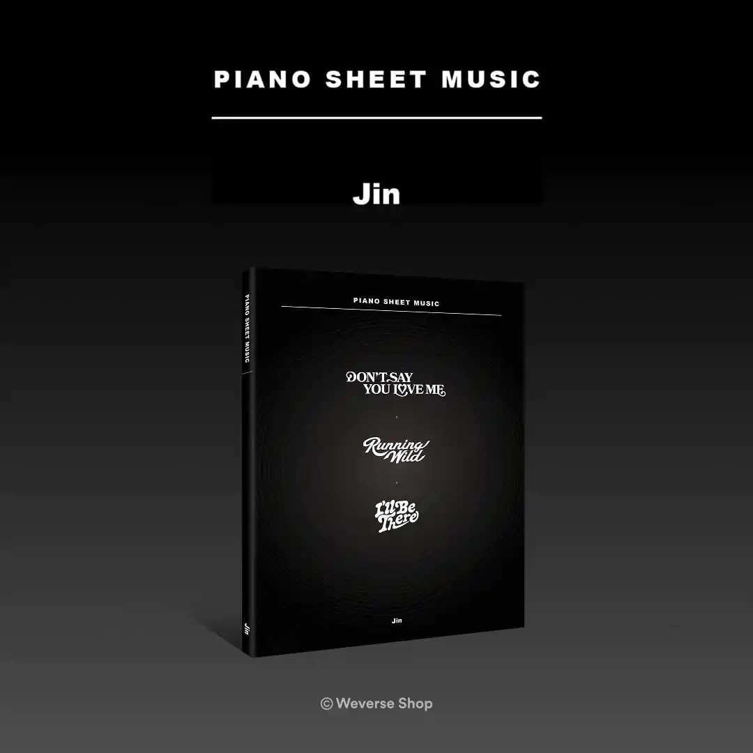 Image from DAILY BTS INFO⁷: ° 🌟 Weverse Shop on Twitter update ✨ Pre-order PIANO SHEET MUSIC : ...