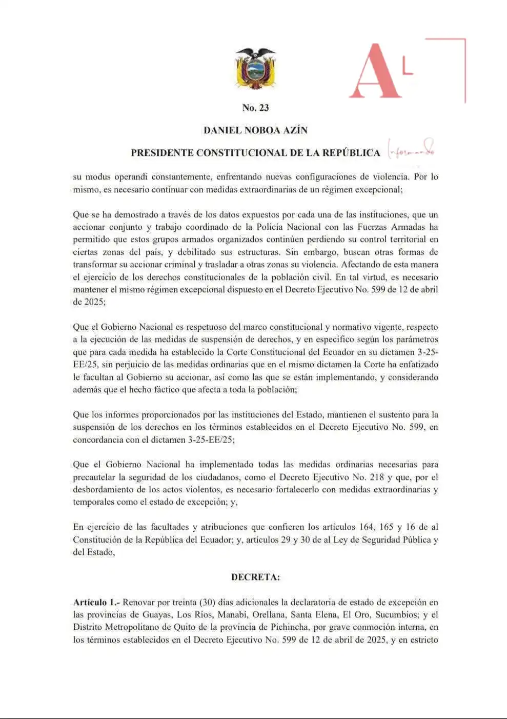 Image from AL DIA INFORMADO: 💢<a class="text-blue-500 hover:underline cursor-pointer" href="/hasht...