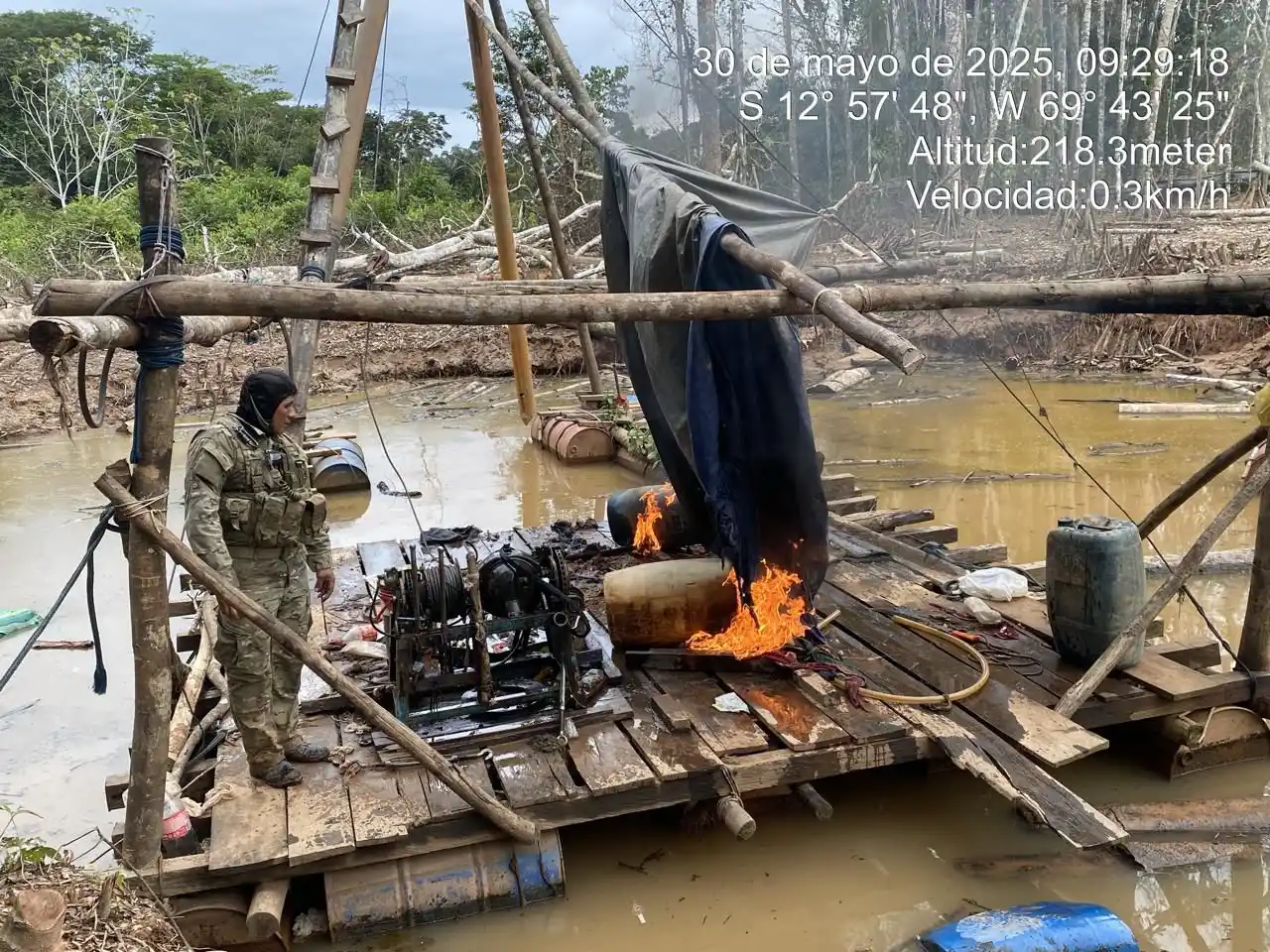 Image from ⚓️Autoridad Marítima Nacional🇵🇪: 📰En el río Malinowski, del 29 al 31 de mayo, personal de la Capitanía...