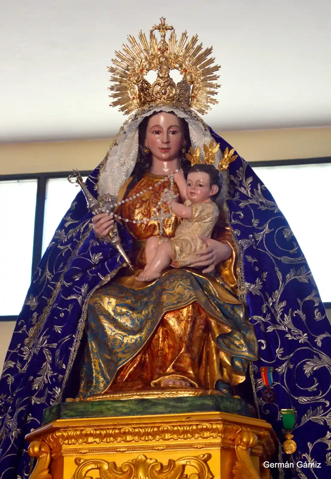 Image from Agrupación Parroquial Rosario de San Jerónimo: En la tarde de hoy, procesionará por las calles de nuestro barrio la i...
