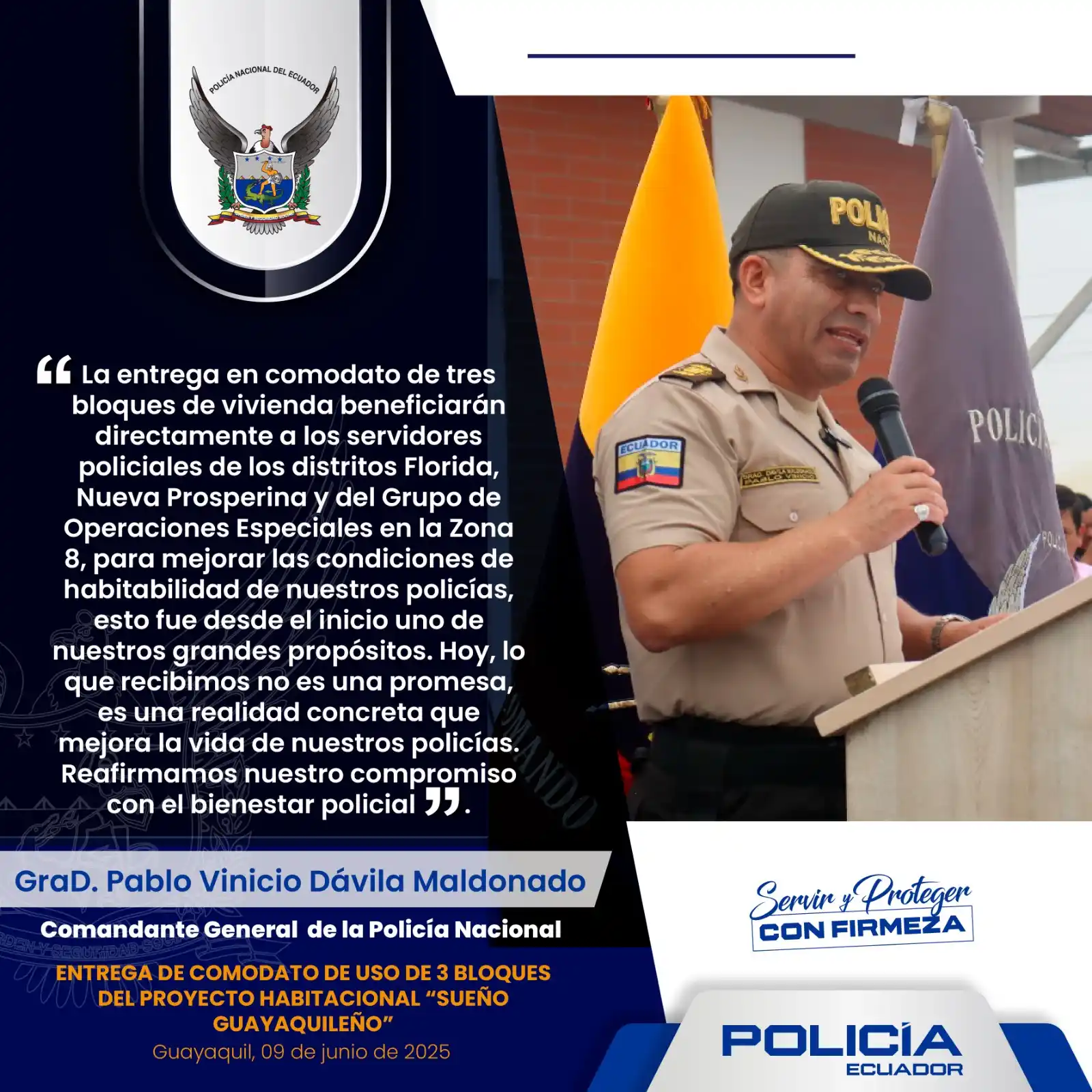 Image from Comunidad 3.01: Esta tarde entregamos, en comodato, los bloques 26, 27 y 28 del Proyec...