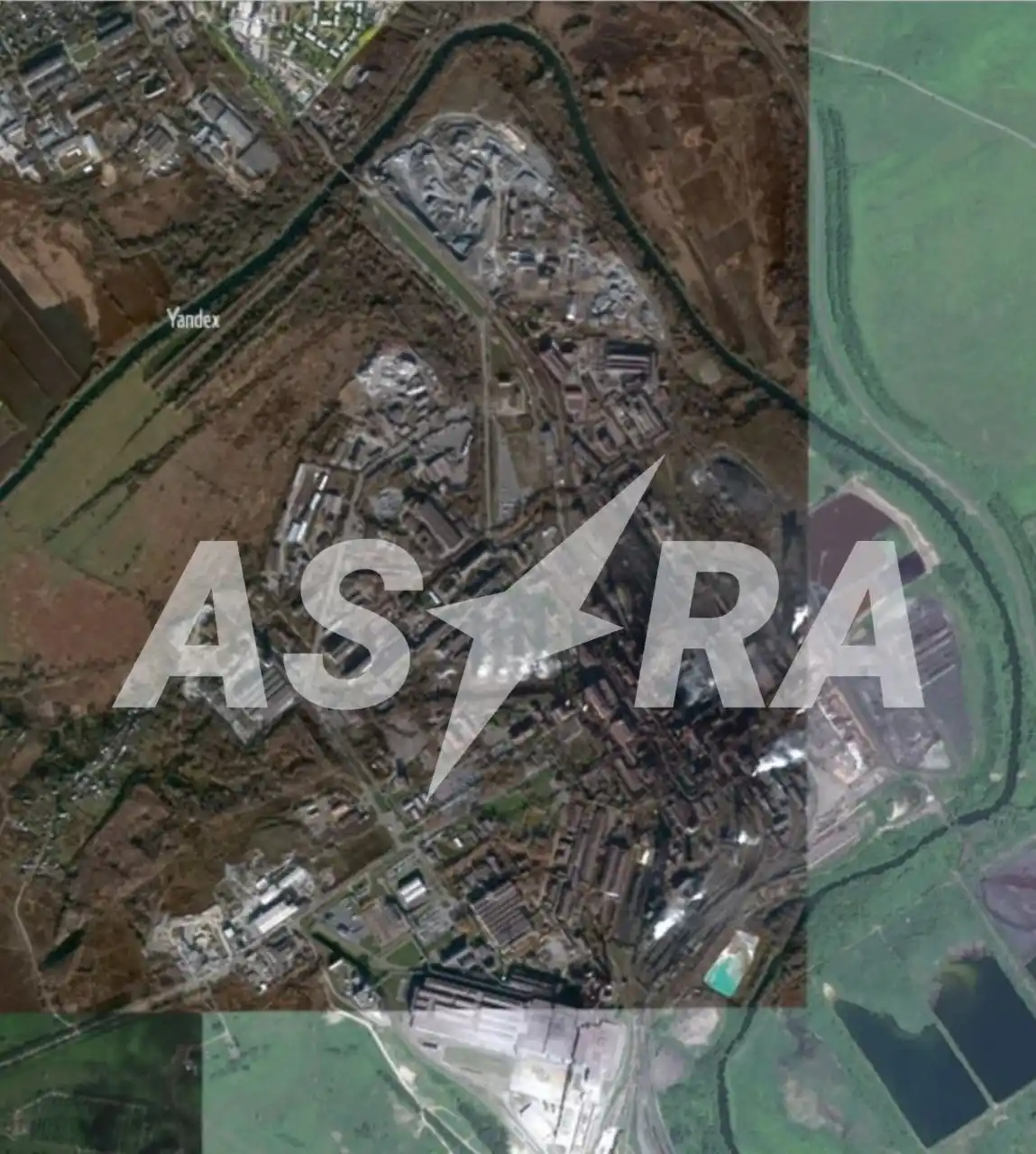 Image from ASTRA: Fire breaks out near major industrial sites in Russia's Tula region af...