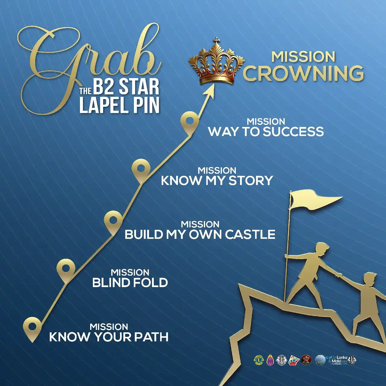 Image from Leo District 306B2, Sri Lanka & Maldives: From Crowning dreams to Building Castles, from Blindfolded trials to F...