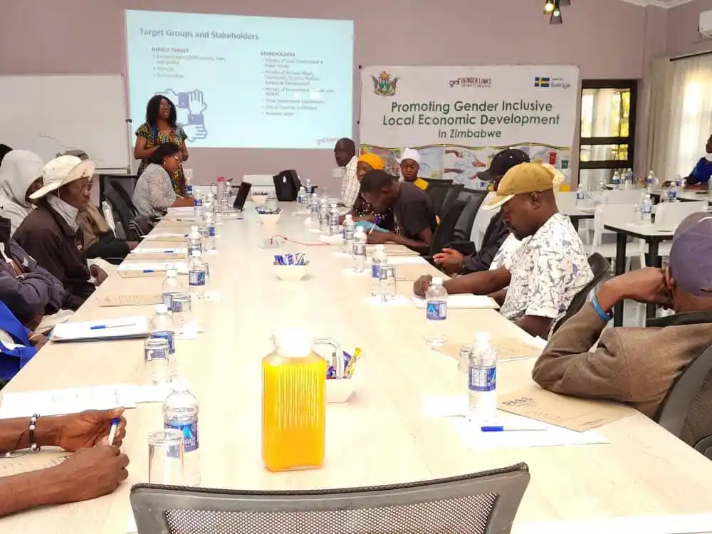 Image from Developments In Local Authorities In Zimbabwe Updates: Gender Links is currently hosting a Backstopping workshop in Municipal...