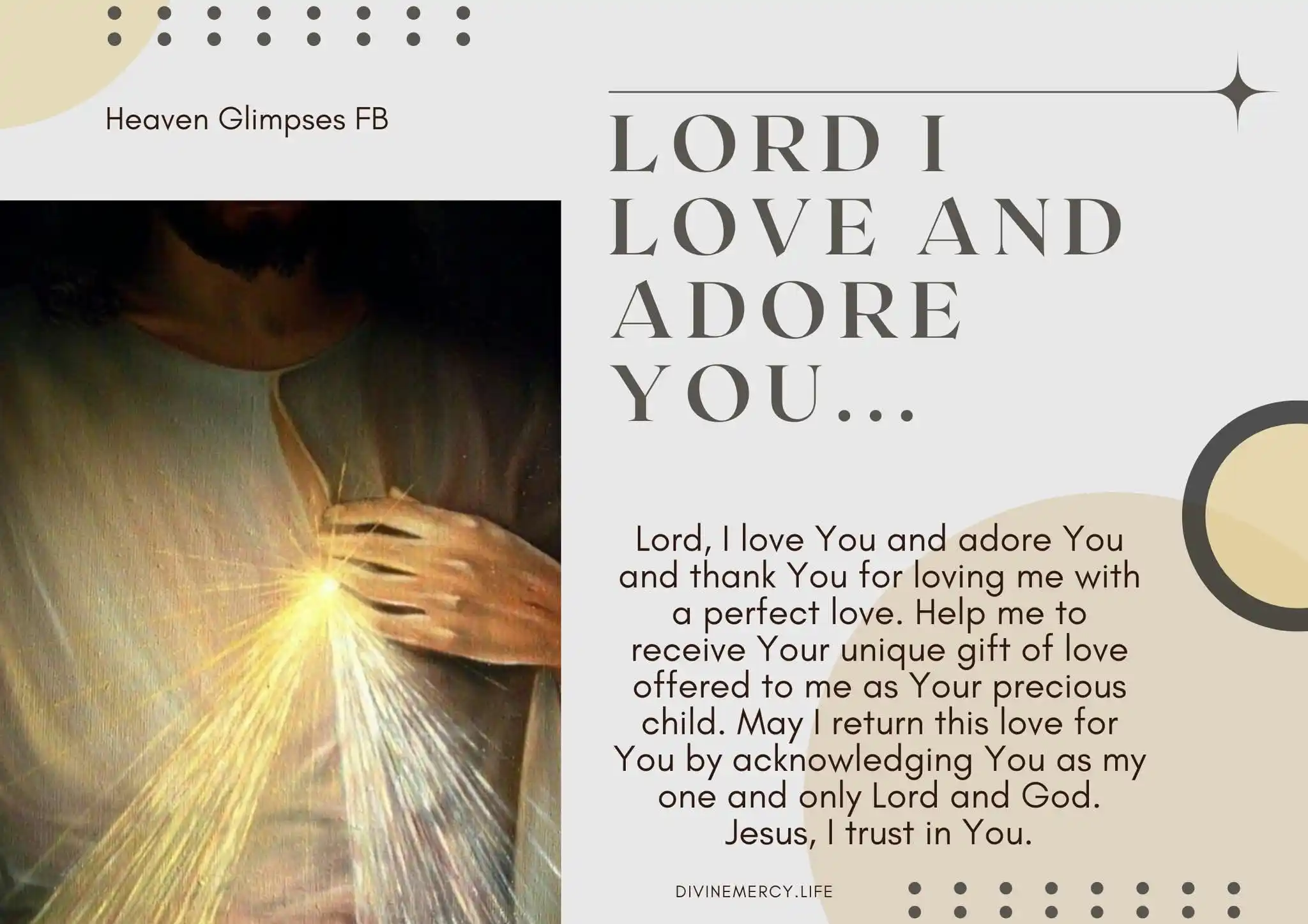 Image from DIVINE RETREAT UPDATES AND PRAYERS: How aware are you of the unique and personal love God has for you? It’...