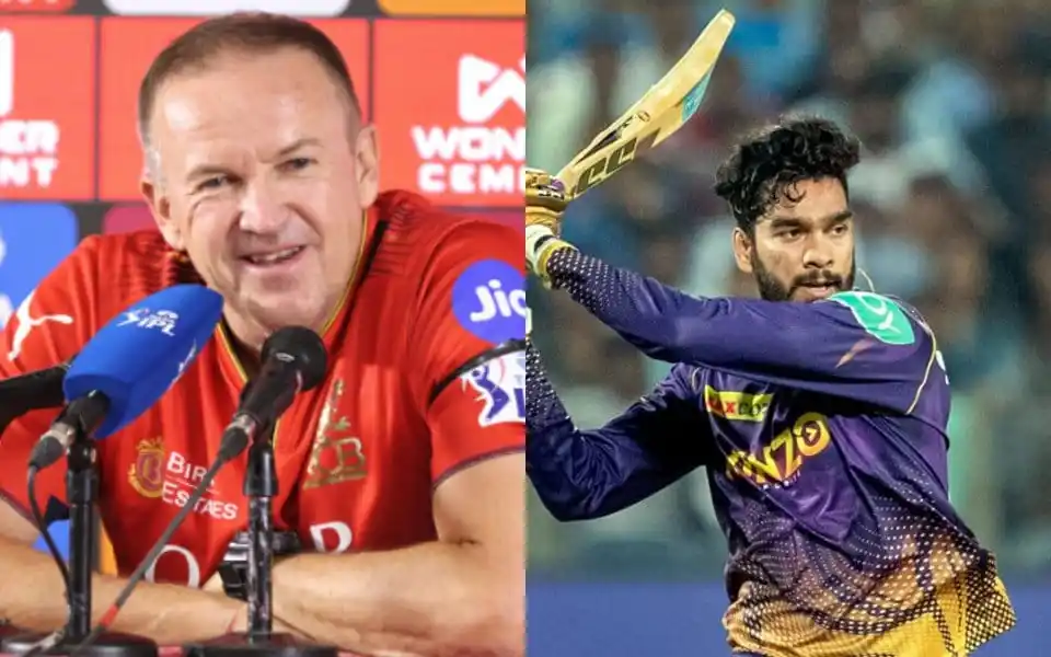 Image from Cricnewws: I feel Venkatesh Iyer would have had a really great season if he had ...