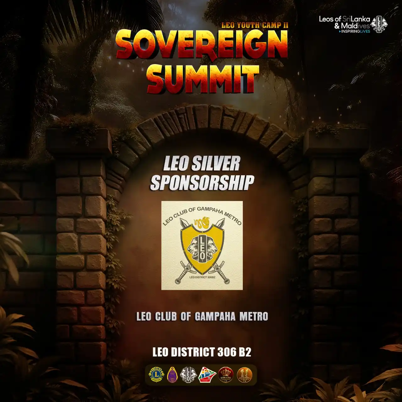 Image from Leo District 306B2, Sri Lanka & Maldives: In this adventurous journey, alliance leads the charge. 🦁⚔️ We are e...