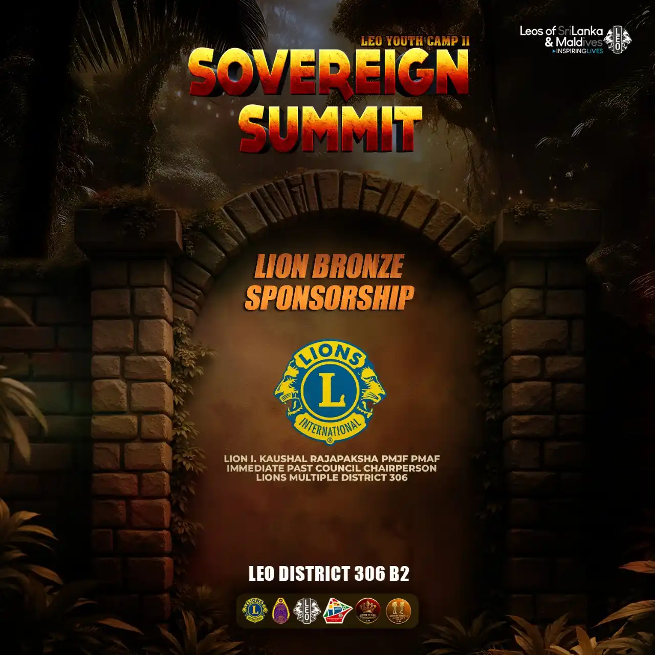Image from Leo District 306B2, Sri Lanka & Maldives: In this adventurous journey, alliance leads the charge. 🦁⚔️ We are e...