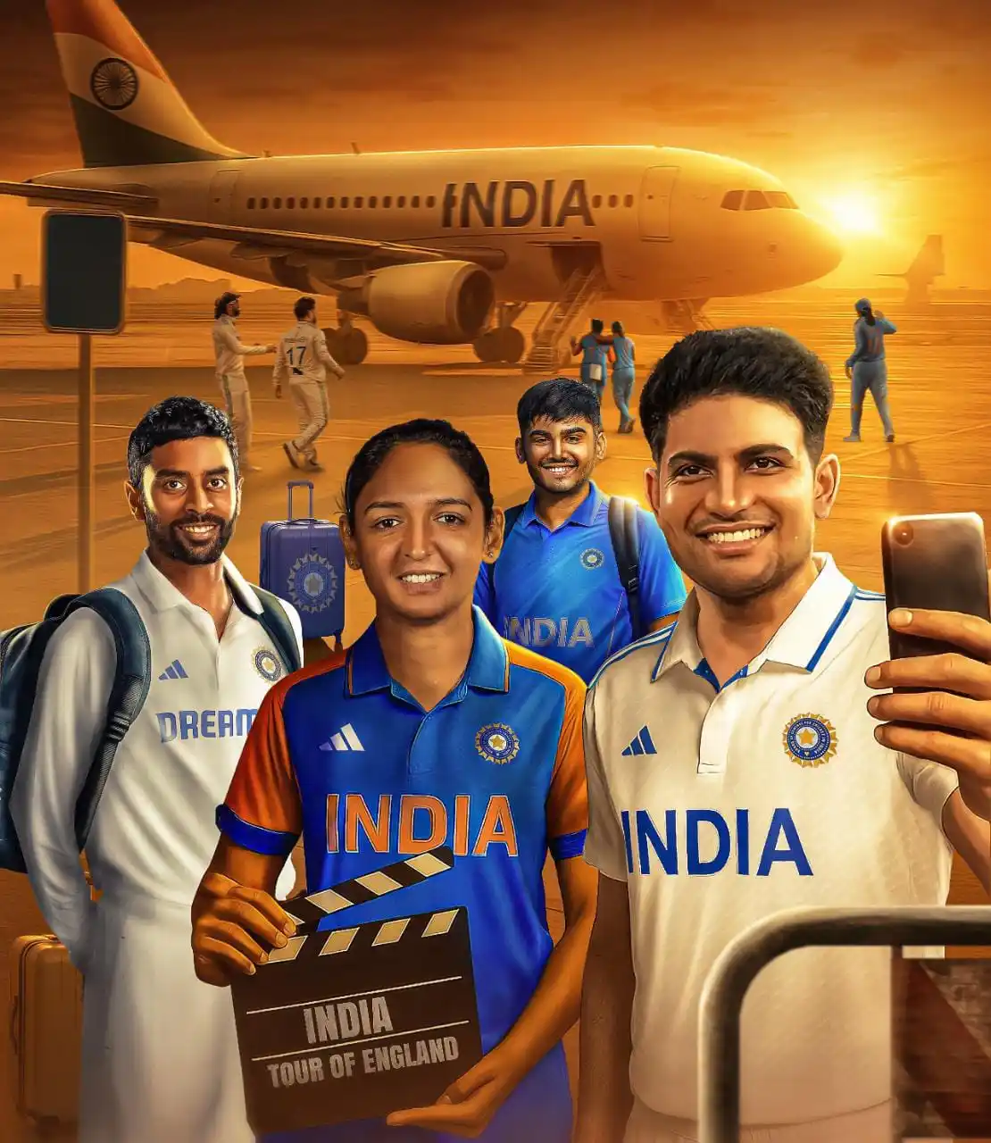 Image from Cricnewws: India tour of England Jun 13 - Aug 04 India A tour of England 2025 30...